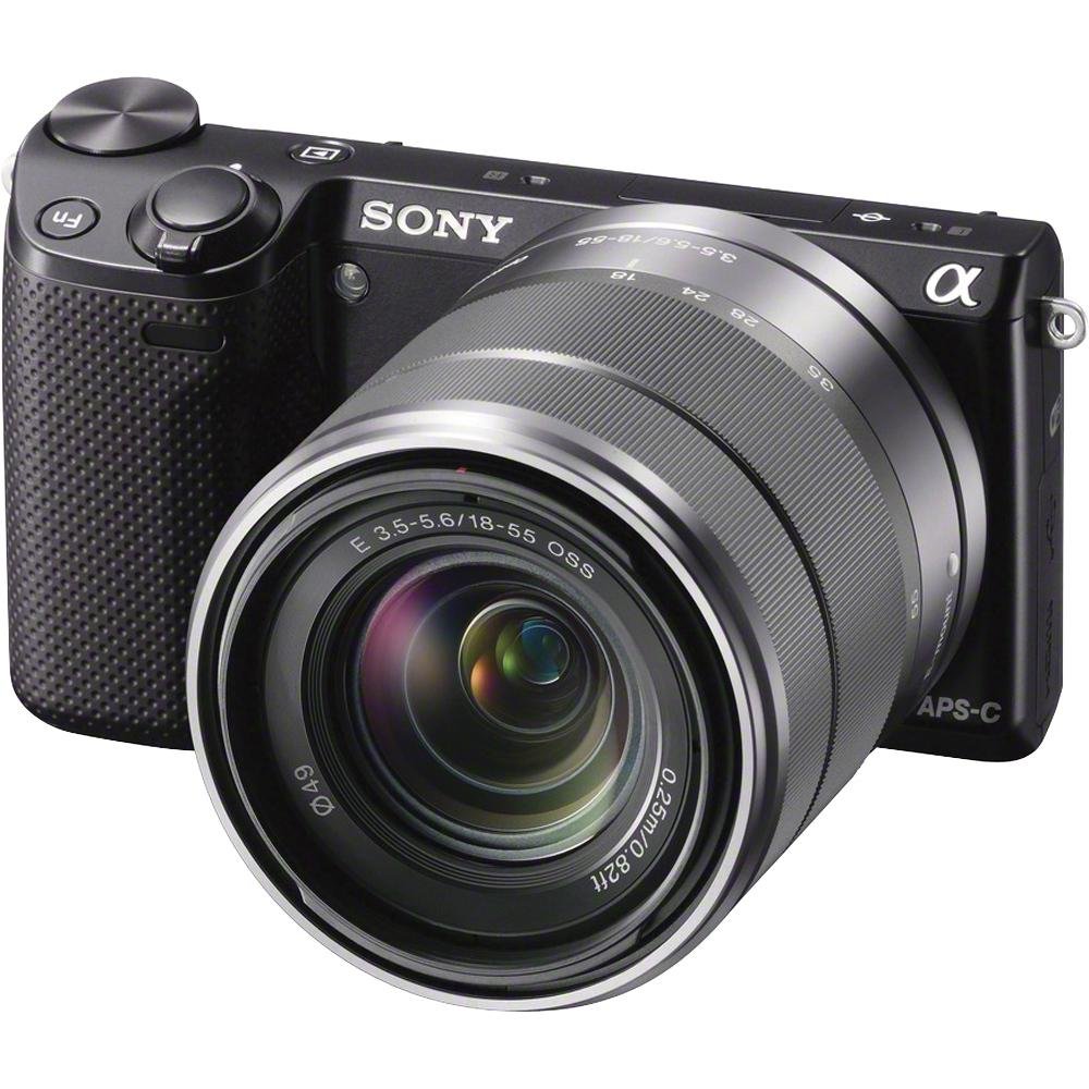 Amazon.com : Sony NEX-5RK/B 16.1 MP Mirrorless Digital Camera with