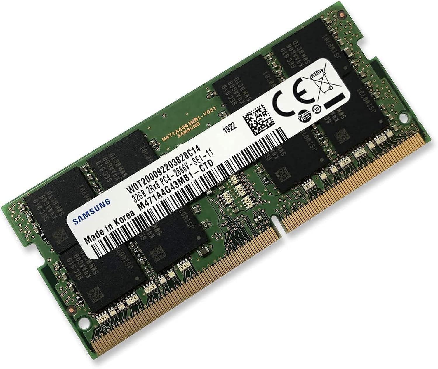 RAM Samsung 32GB DDR4 2666MHz para Laptops | Amazon.com.br