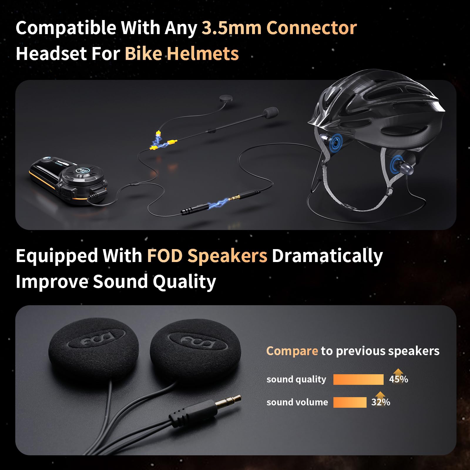 Amazon.com: Fodsports FX8 Pro Motorcycle Communication Systems