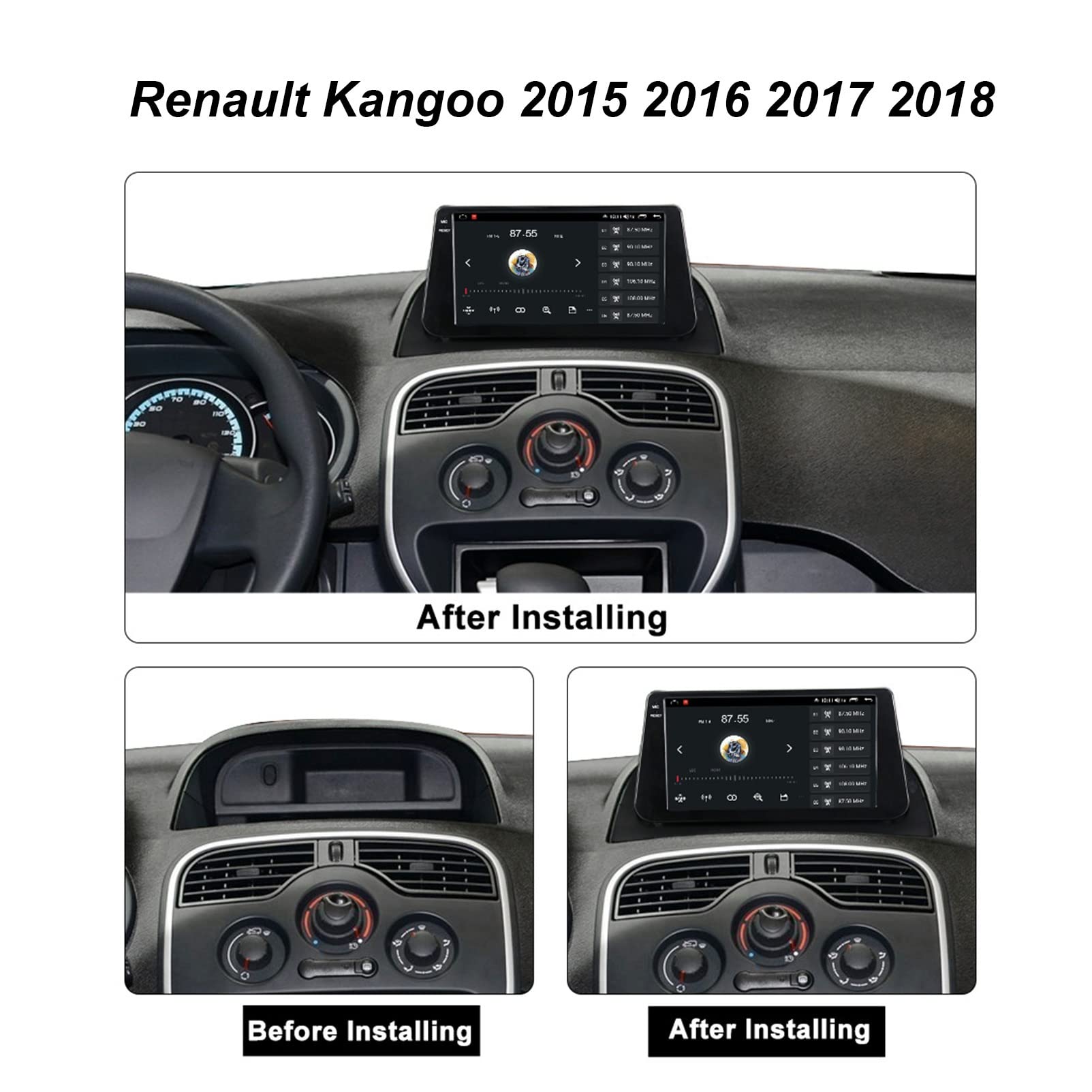 Amazon | Android 11 カーナビ ルノーカングー 2015 2016 2017 2018 9