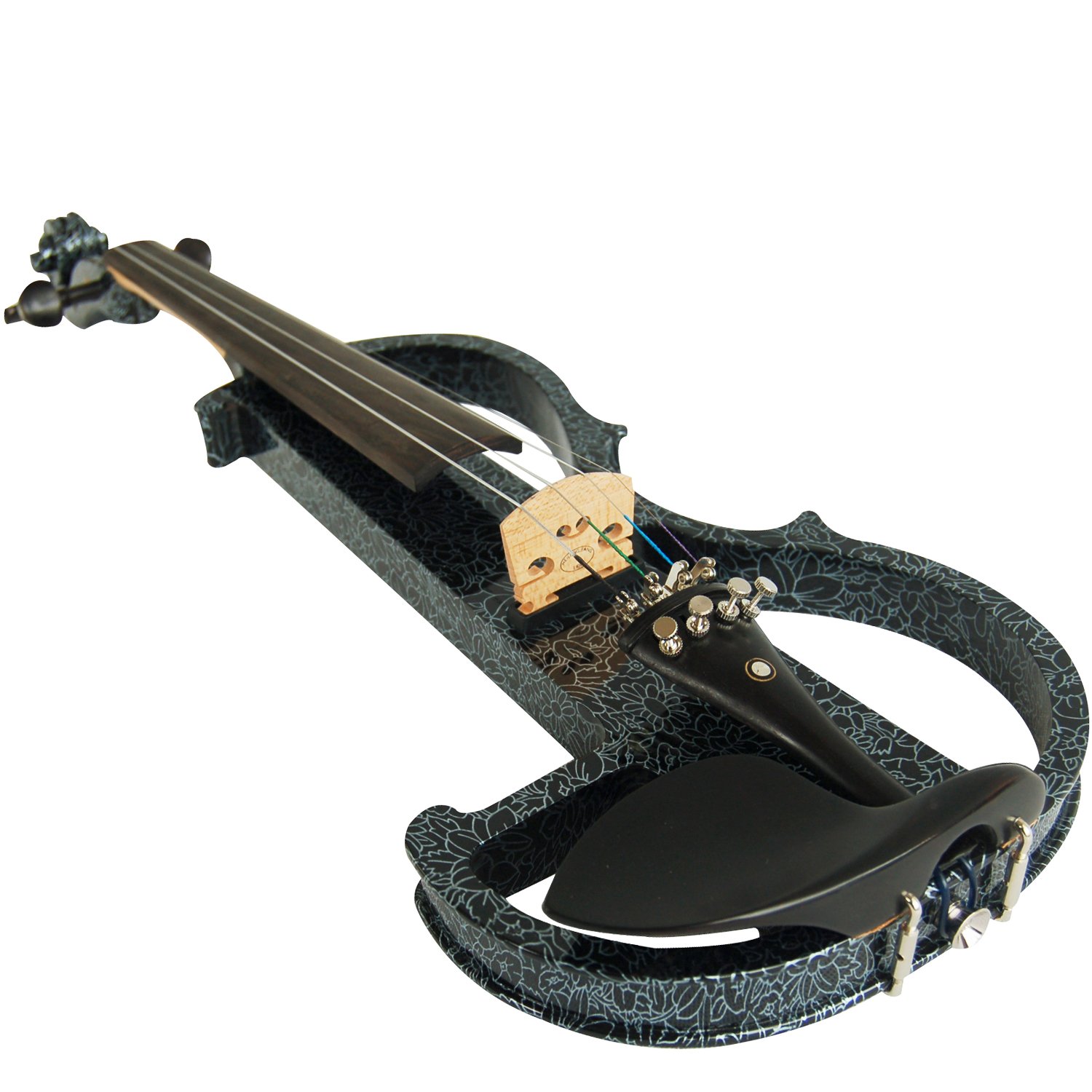 Amazon | Aliyes 木製エレクトリックバイオリン フルサイズ 4/4