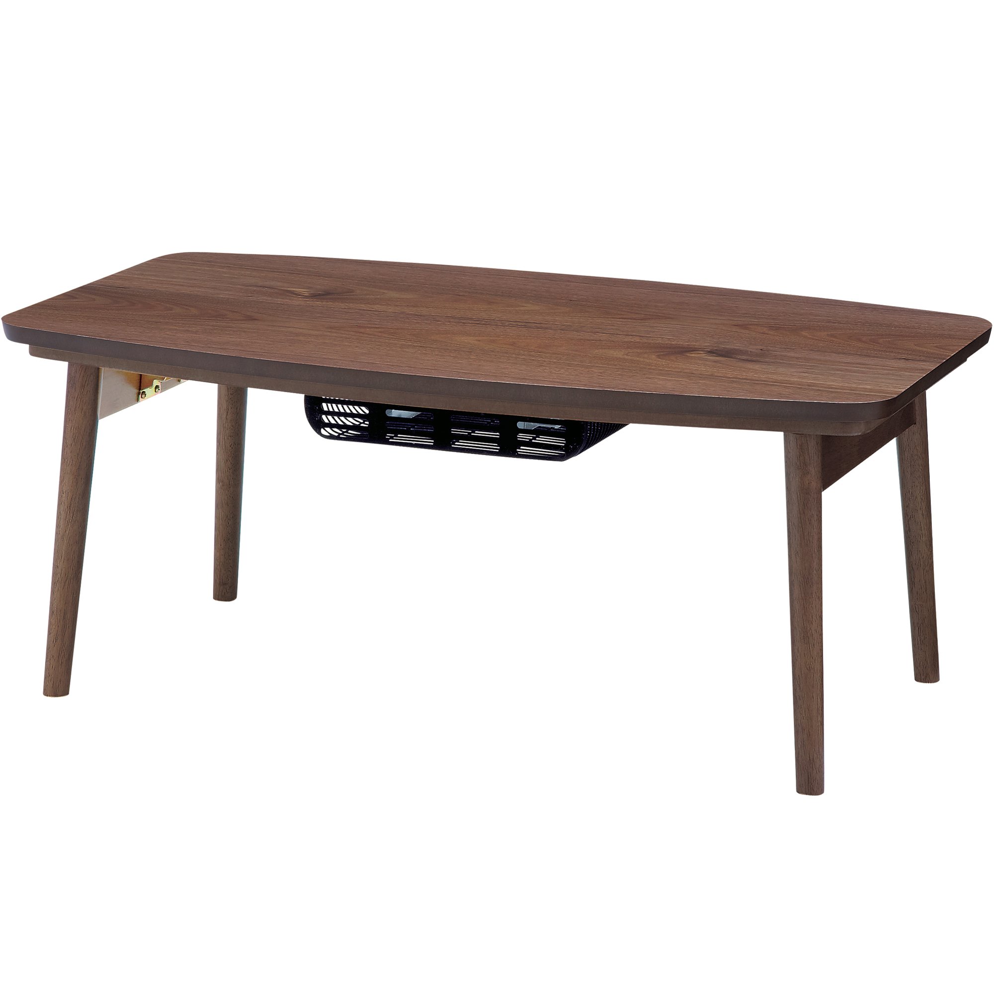 Amazon | AZUMAYA こたつテーブル コタツ エルフィ ウォールナット