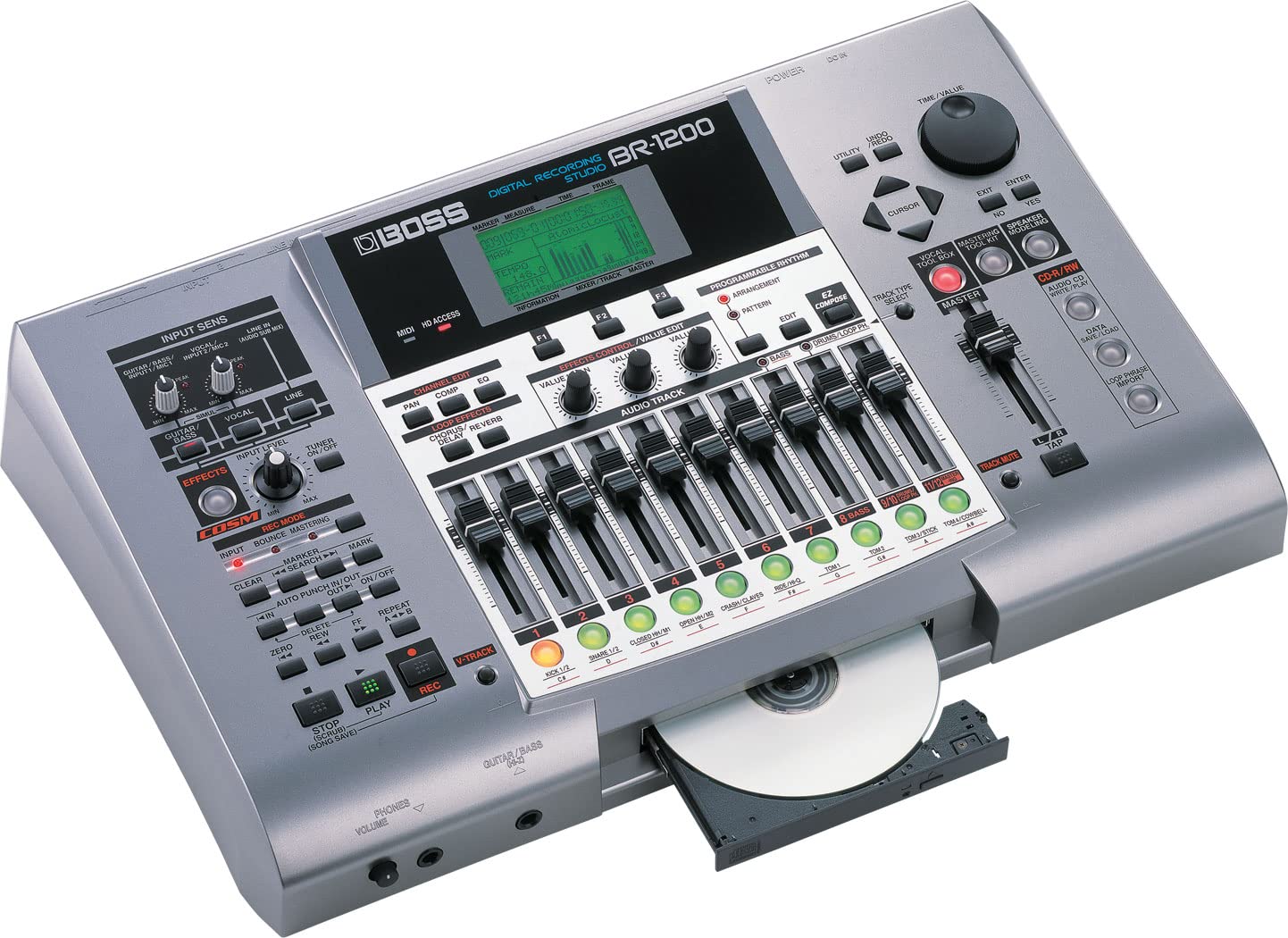 Amazon | BOSS Roland DIGITAL RECORDING STUDIO BR-1200Cd | マルチ