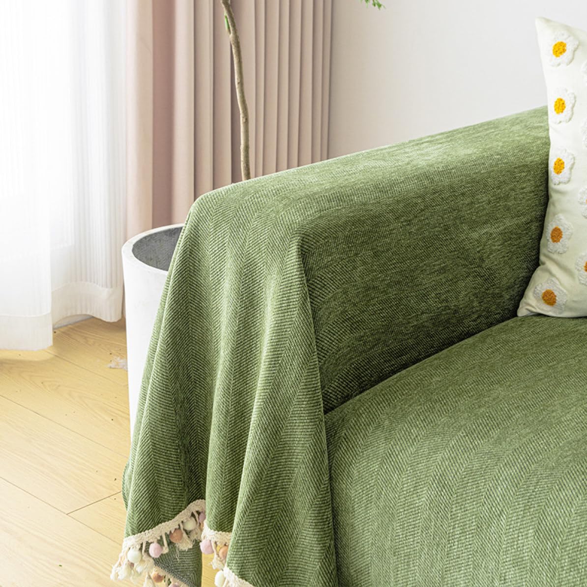 Amazon｜マルチカバー キルト 北欧 キルティング 生地 綿100% コットン