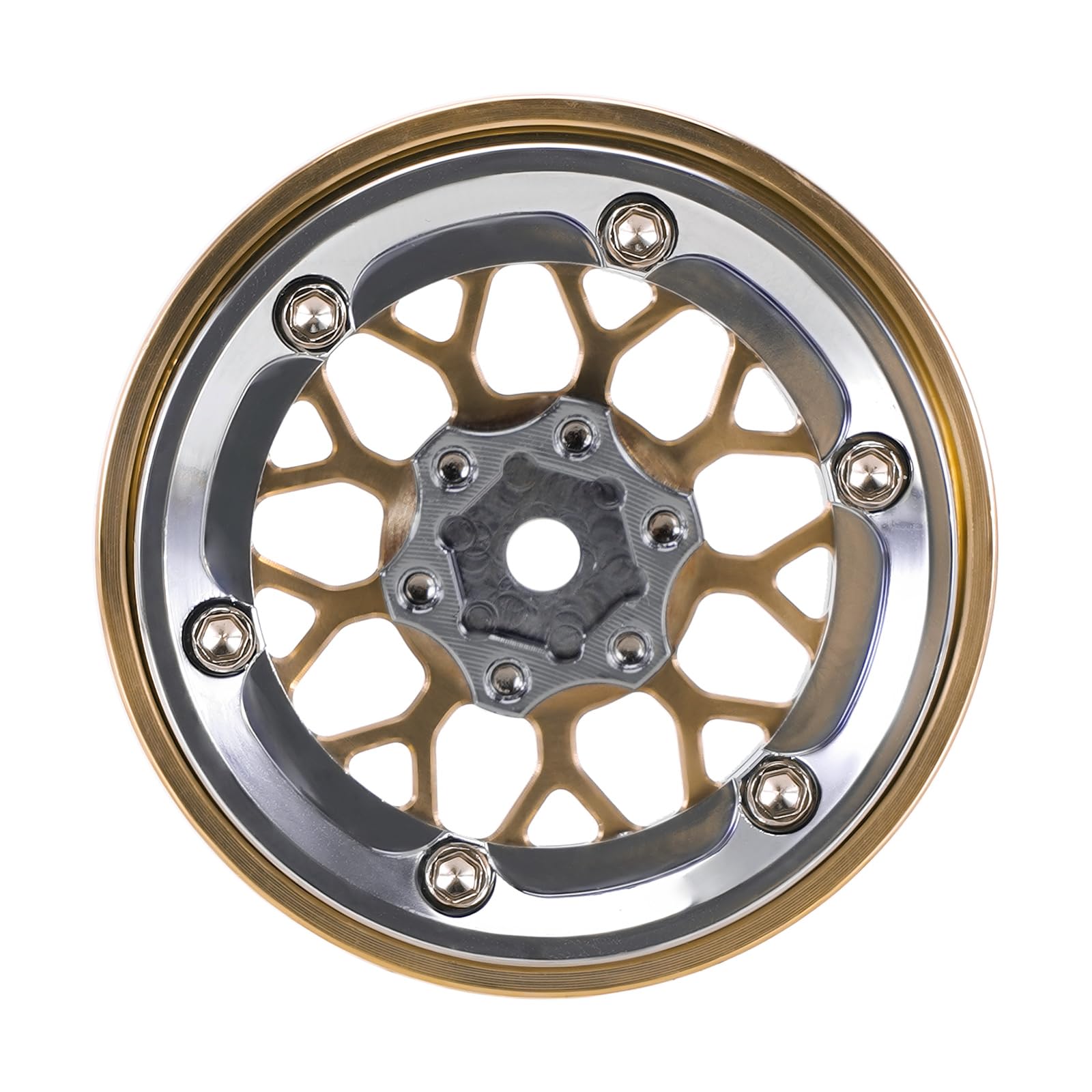 Amazon | INJORA ModuWheel 1.3インチ マイナス オフセット 真鍮