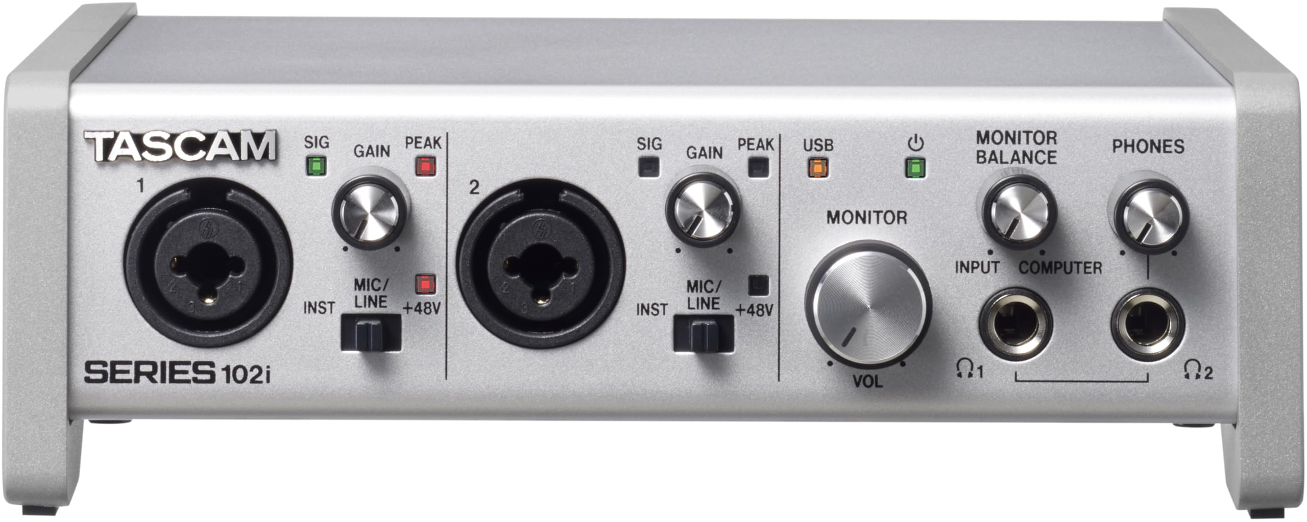 Amazon.com: Tascam SERIES 102i 10 IN/2 OUT USB Audio Interface