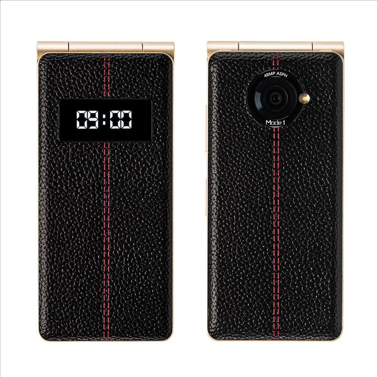 Amazon | Mode1 ガラケー 型 SIMフリー スマホ RetroII レザー調