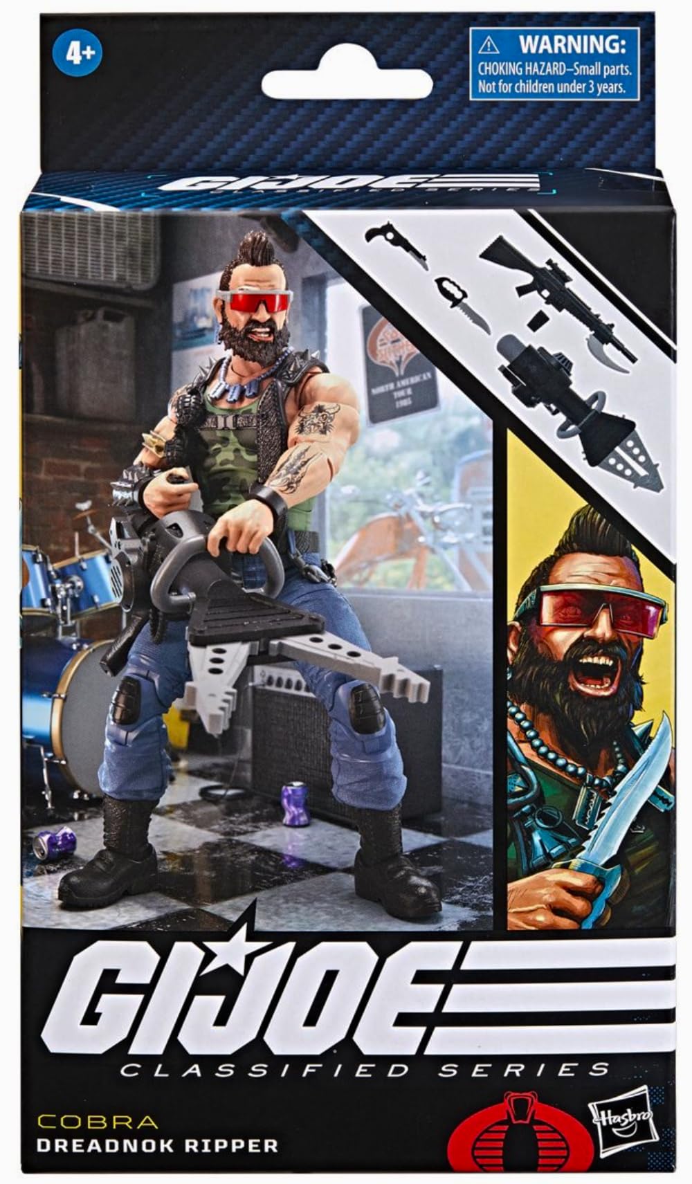 Haslab G.I.ジョー クラシファイド ドラゴンフライ (フィギュア無し