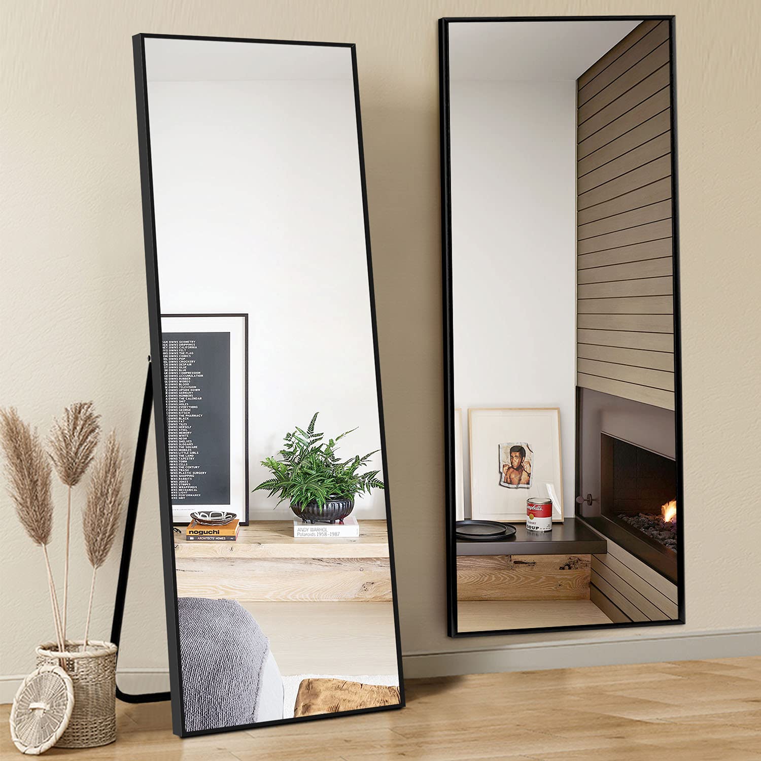 新品＊姿見鏡 全身 大型 直角 160cmx100cmR1969スタンドミラー