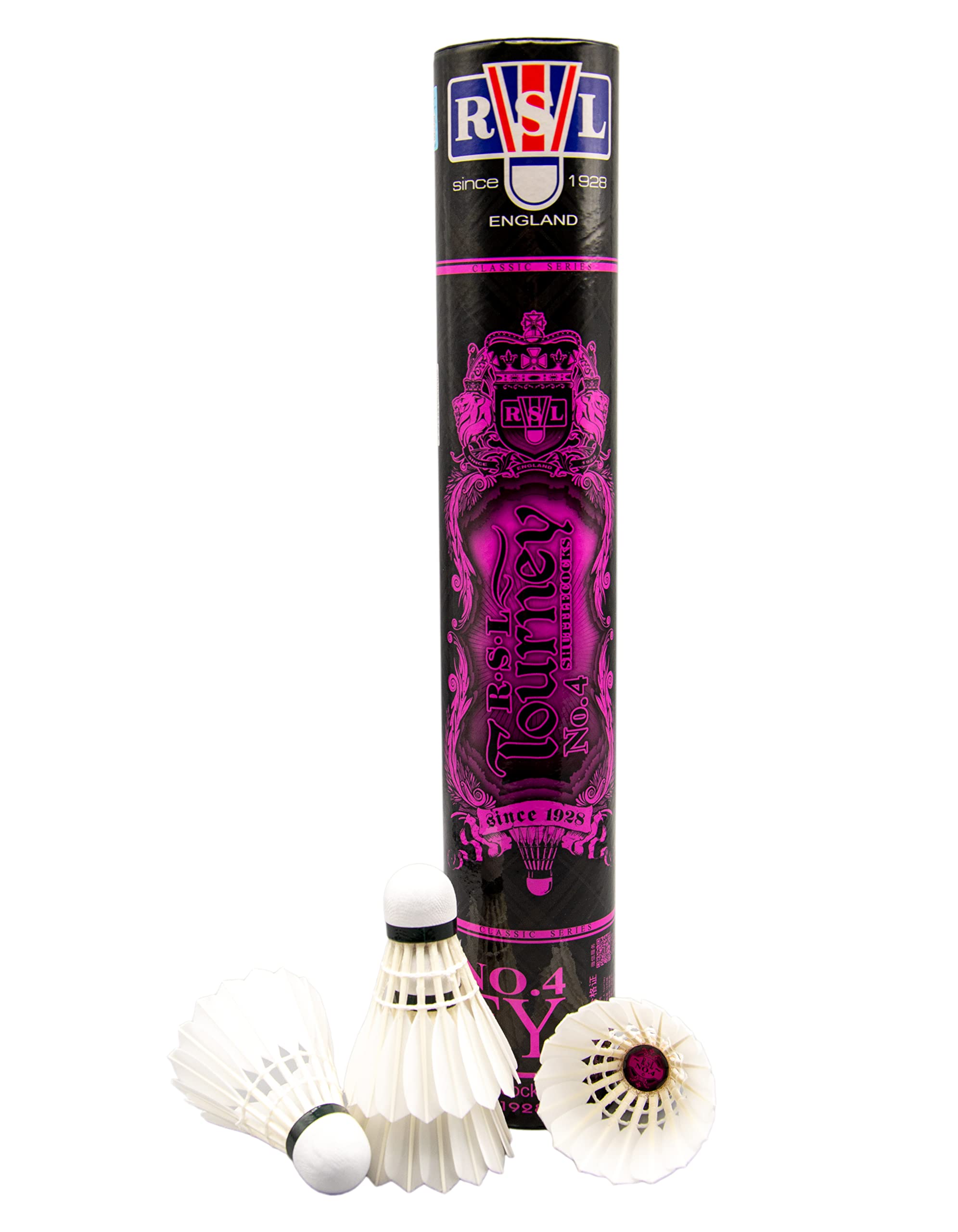 Amazon | RSL No.4 Tourney バドミントン シャトル バーディ 12個