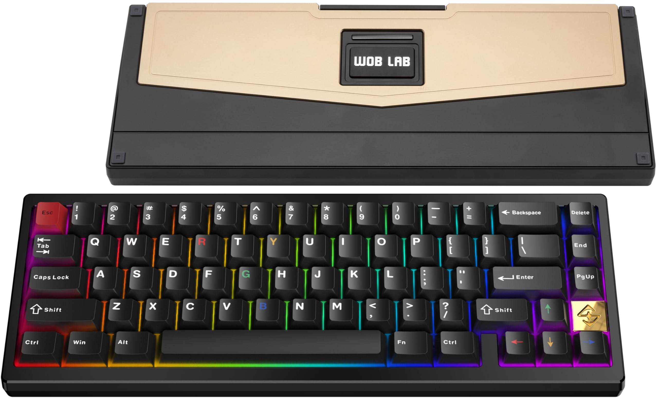 Amazon.com: KEEBMONKEY WOBKEY Zen 65 65% Quick Release Wireless