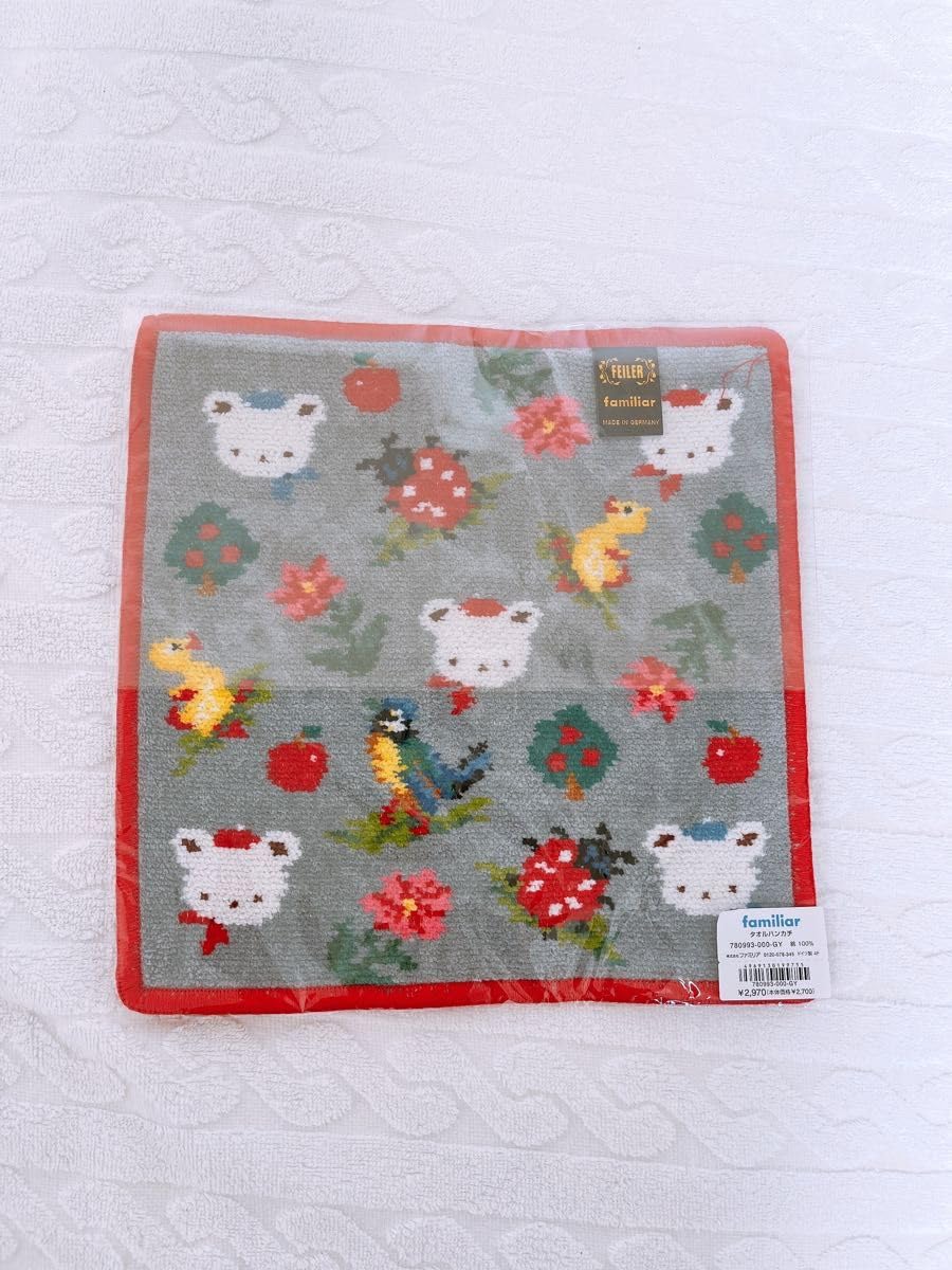 Amazon.co.jp: familiar FEILER フェイラー ファミリア ハンカチ