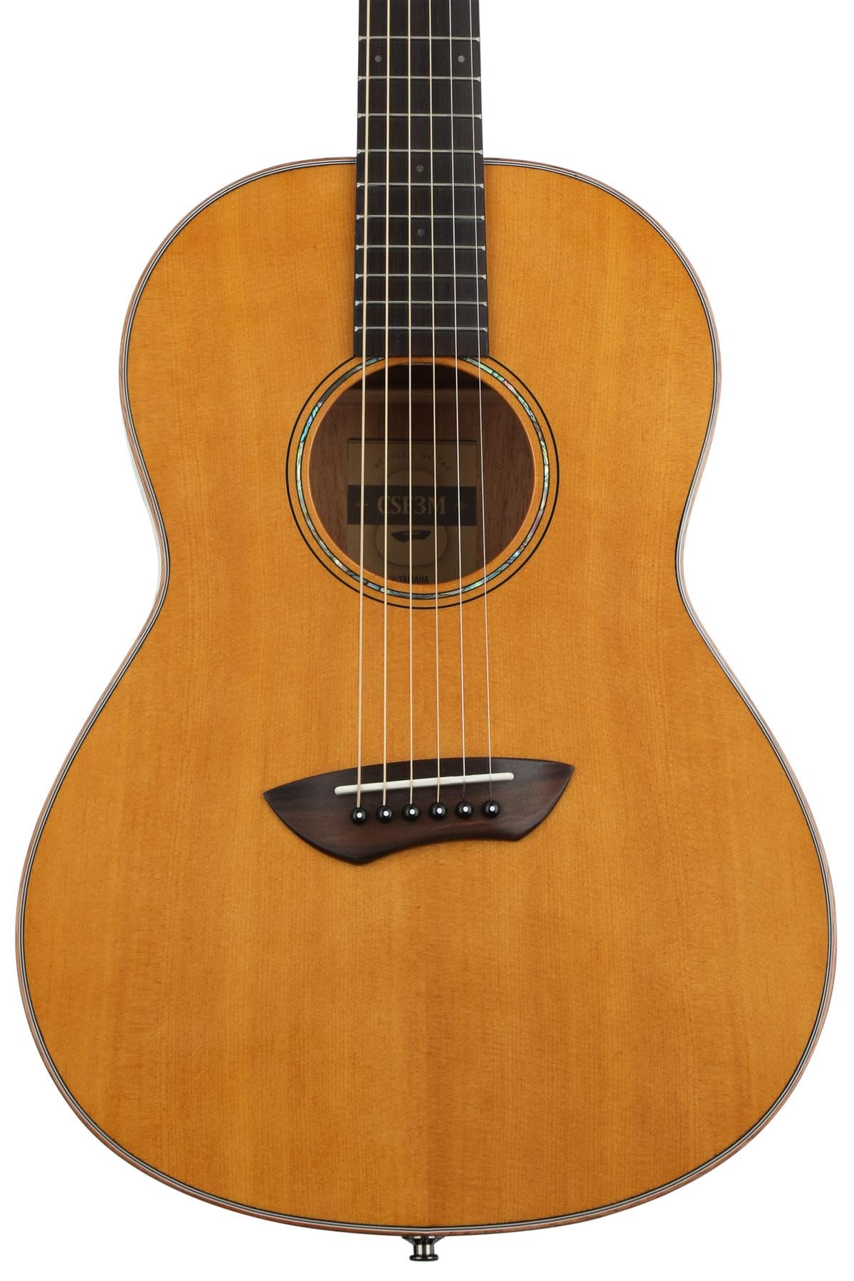 Yamaha CSF3M VN All-Solid Parlor Size Acoustic Guitar, Vintage