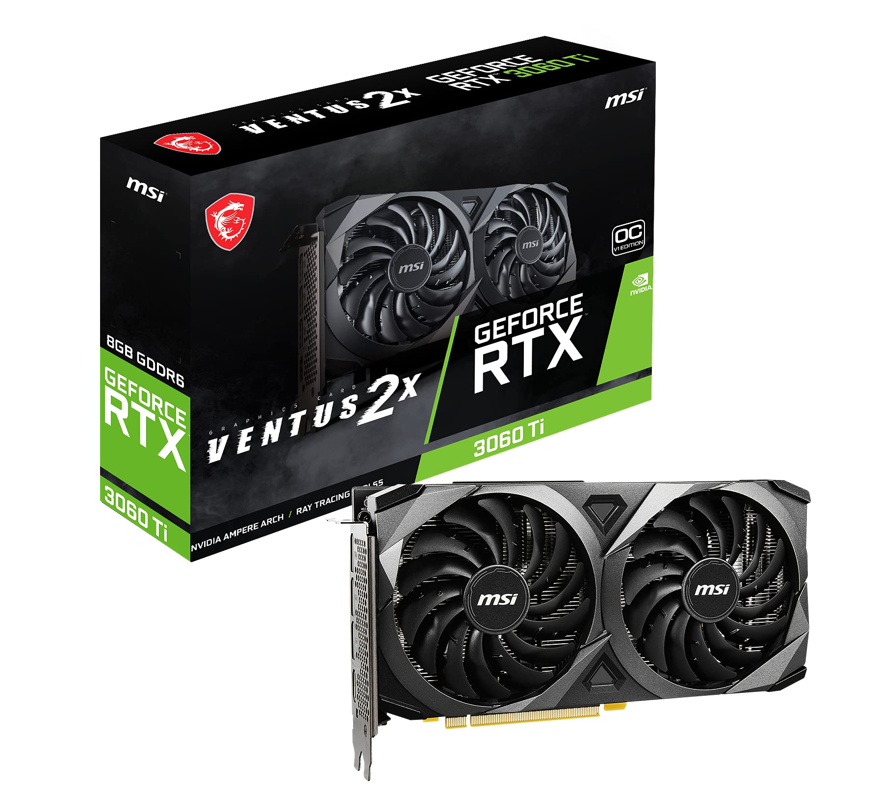 Amazon.com: MSI Gaming GeForce RTX 3060 Ti LHR 8GB GDRR6, Boost