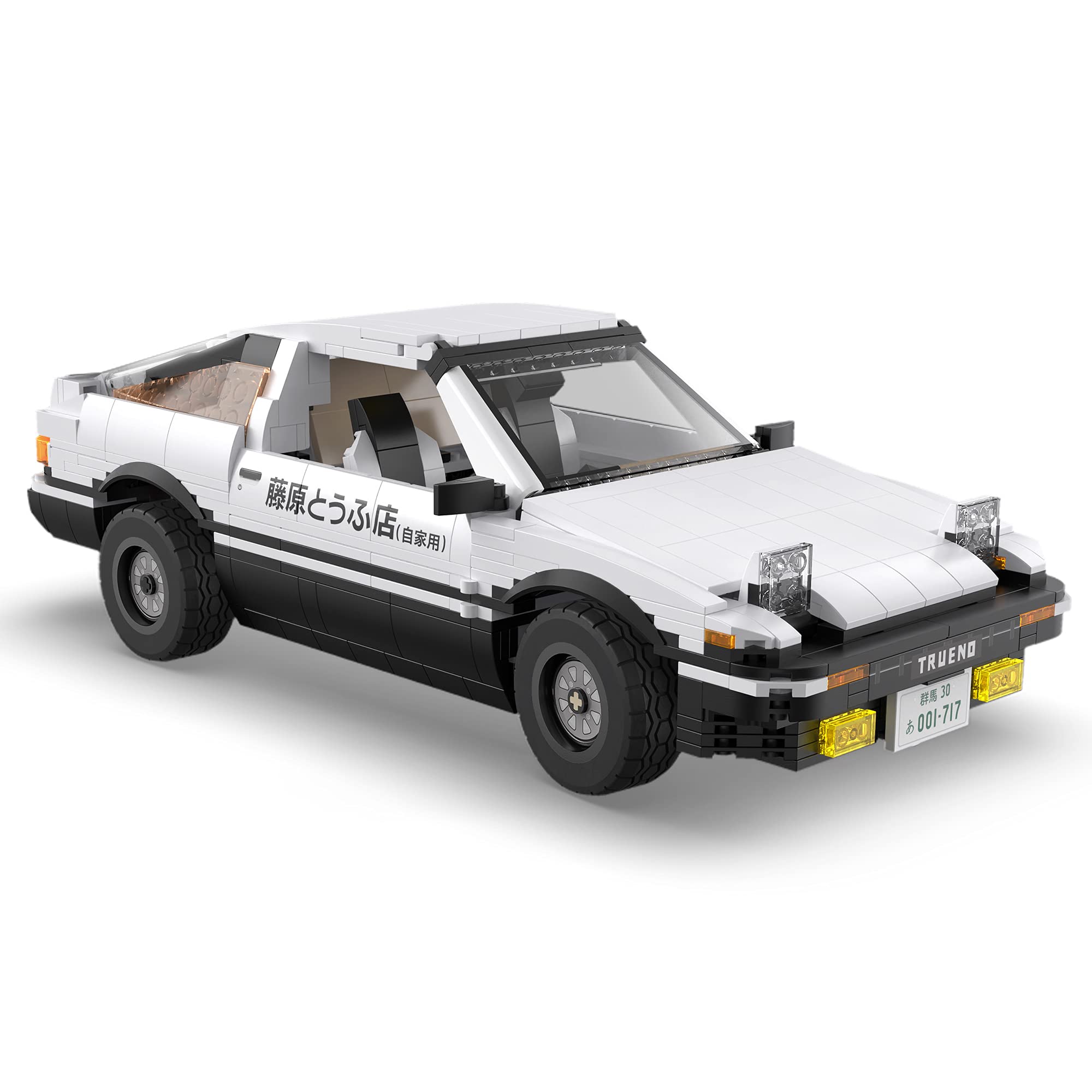 Amazon.co.jp: CaDA イニシャルD 1/12スケール トヨタ AE86 トレノ