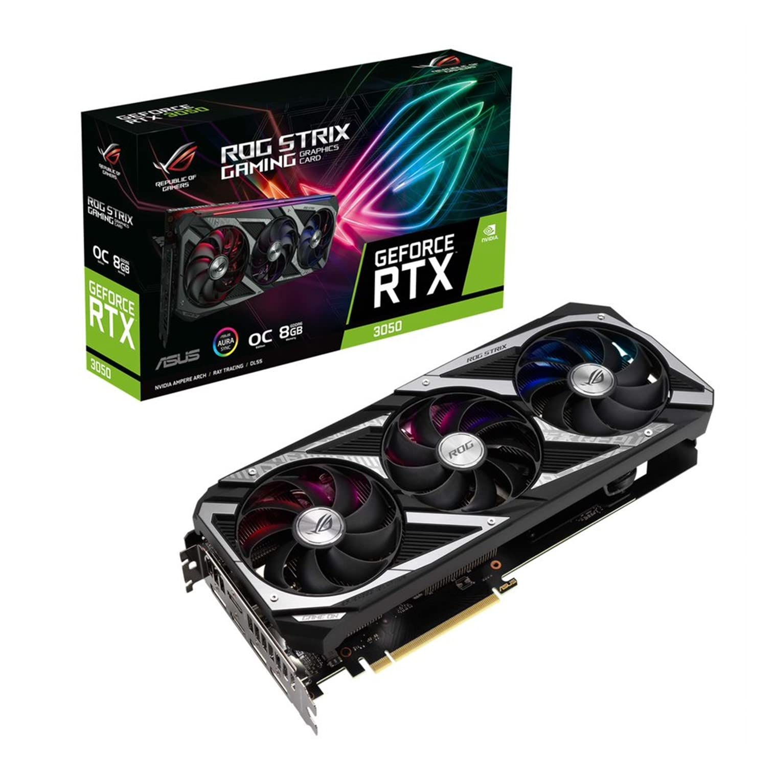 Amazon | ASUS ROG GeForce RTX 3050 搭載ビデオカード OC edition 8GB