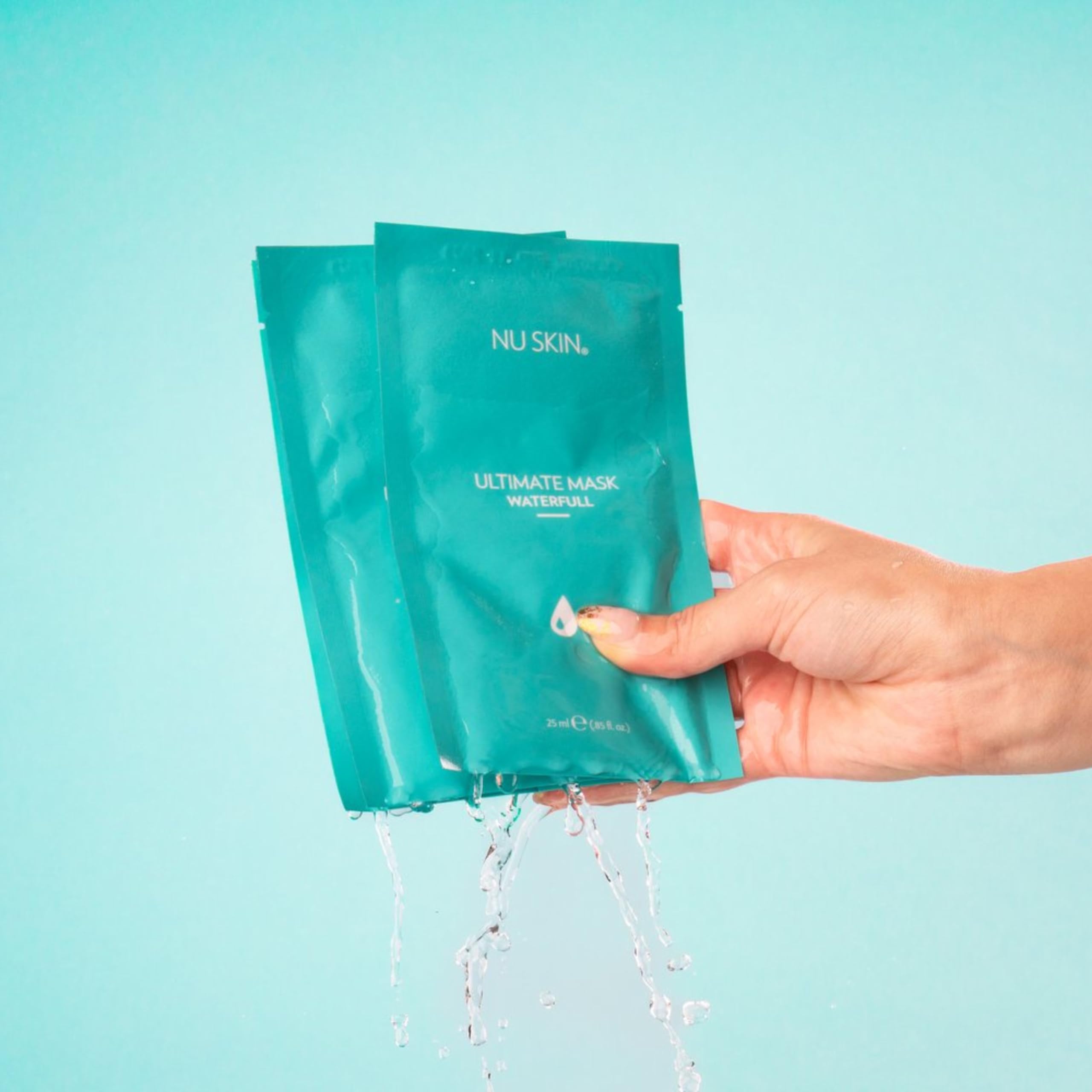 Amazon.com: Nu Skin Ultimate Mask Waterfull - 植物桉樹超細纖維保濕