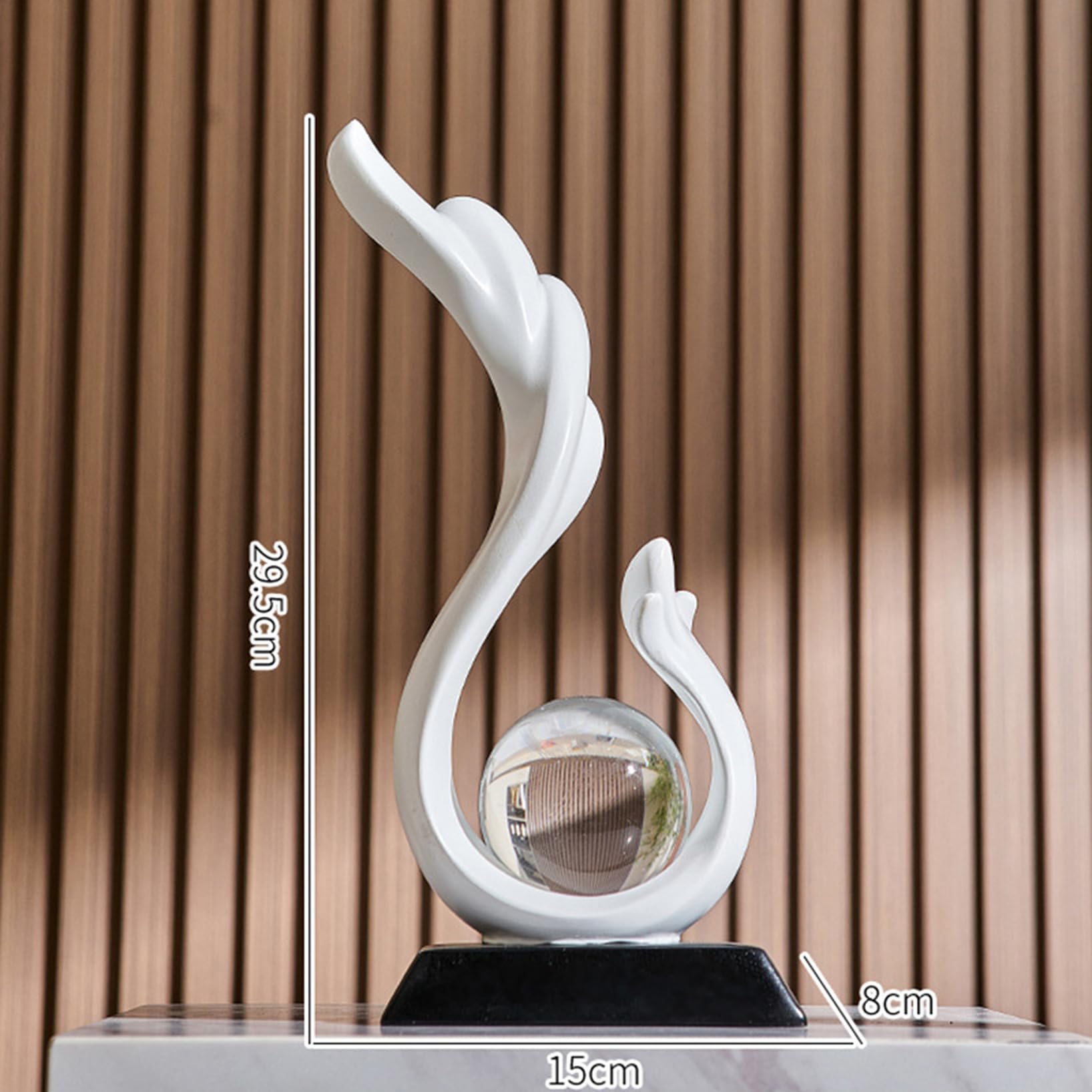 Amazon.co.jp: JAnjiaLxY オブジェ 抽象彫刻 アート 樹脂製 炎モチーフ