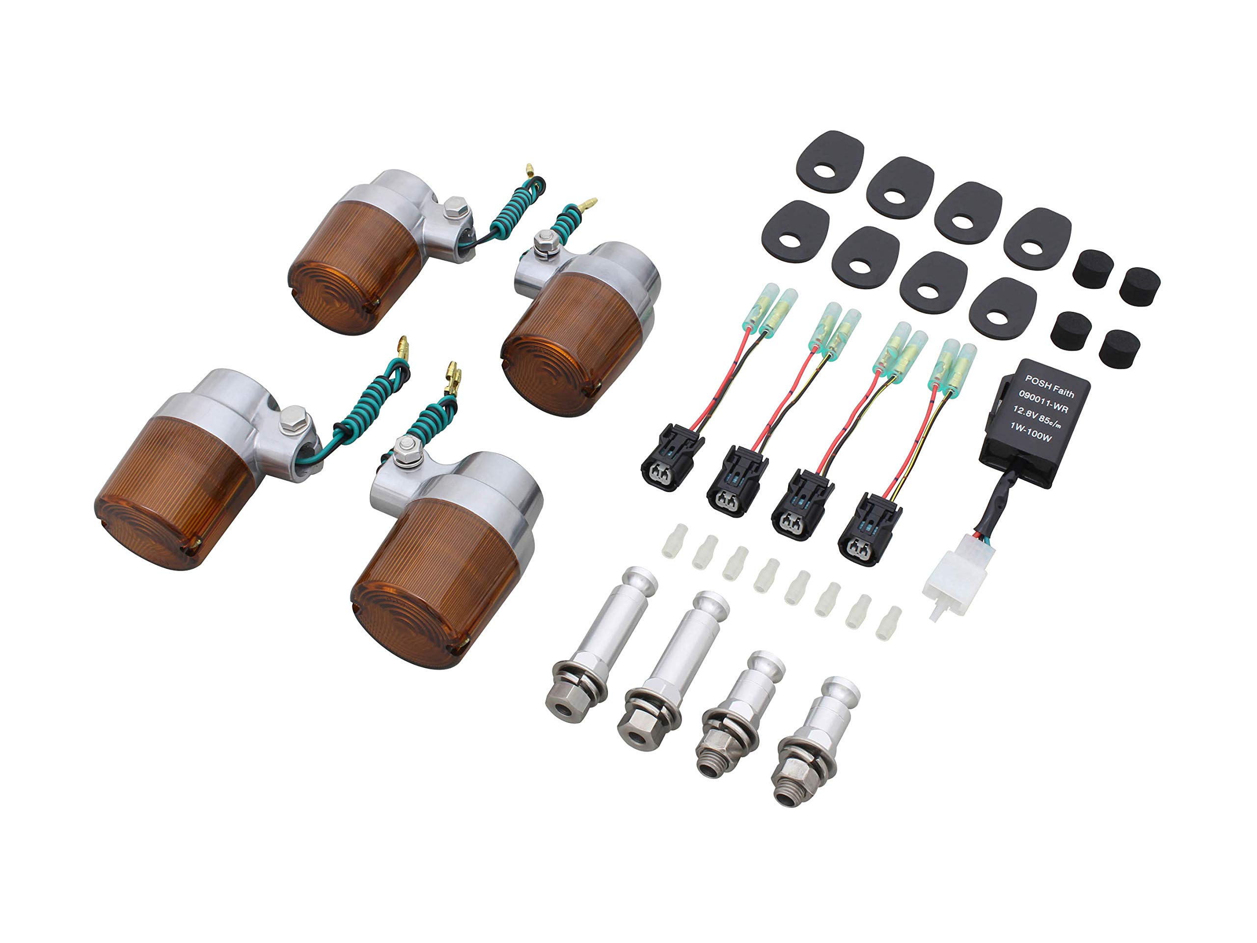 Amazon | ポッシュフェイス(POSH FAITH) バイク用品 ウインカーキット