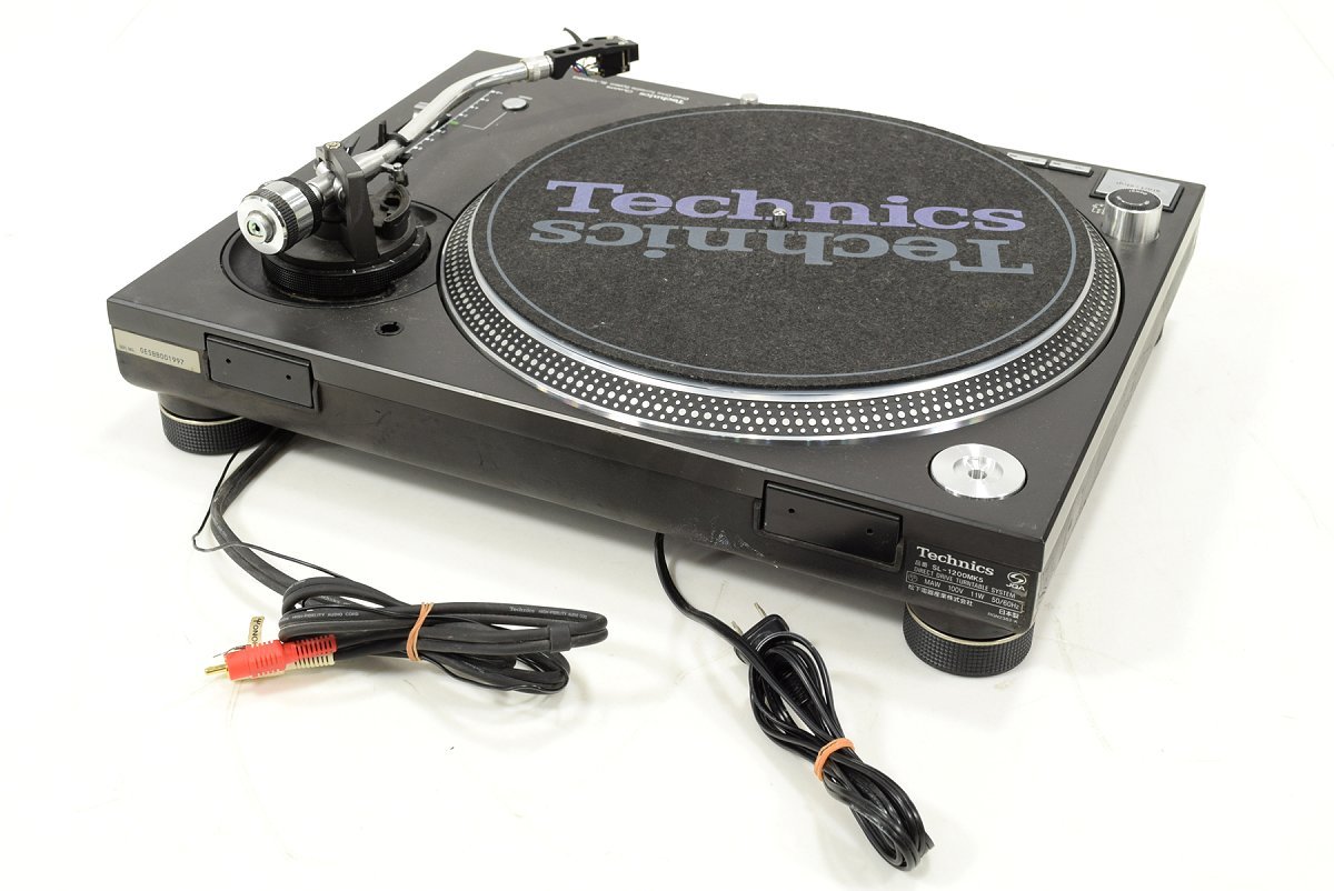 ターンテーブル アナログプレーヤ SL-1200MK5-K テクニクス DJ