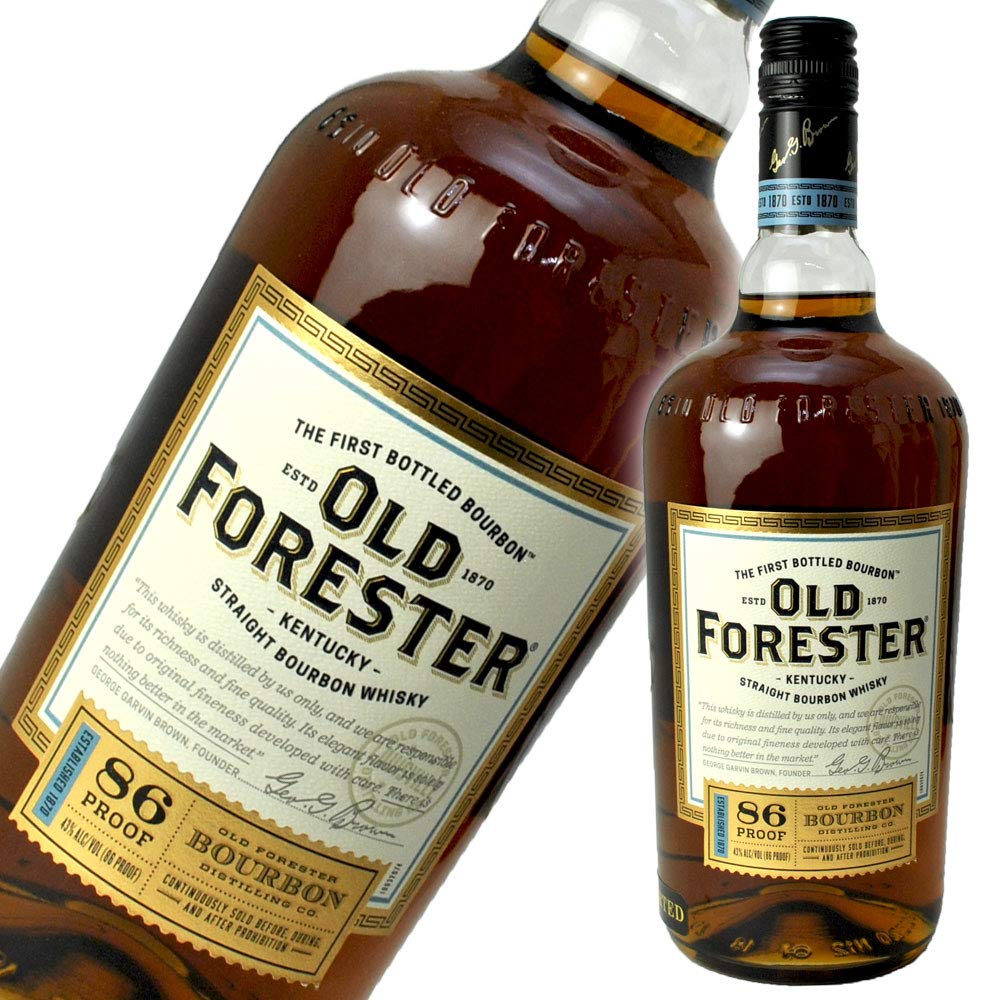 Amazon.co.jp: オールドフォレスター 86プルーフ 43度 750ml [並行輸入