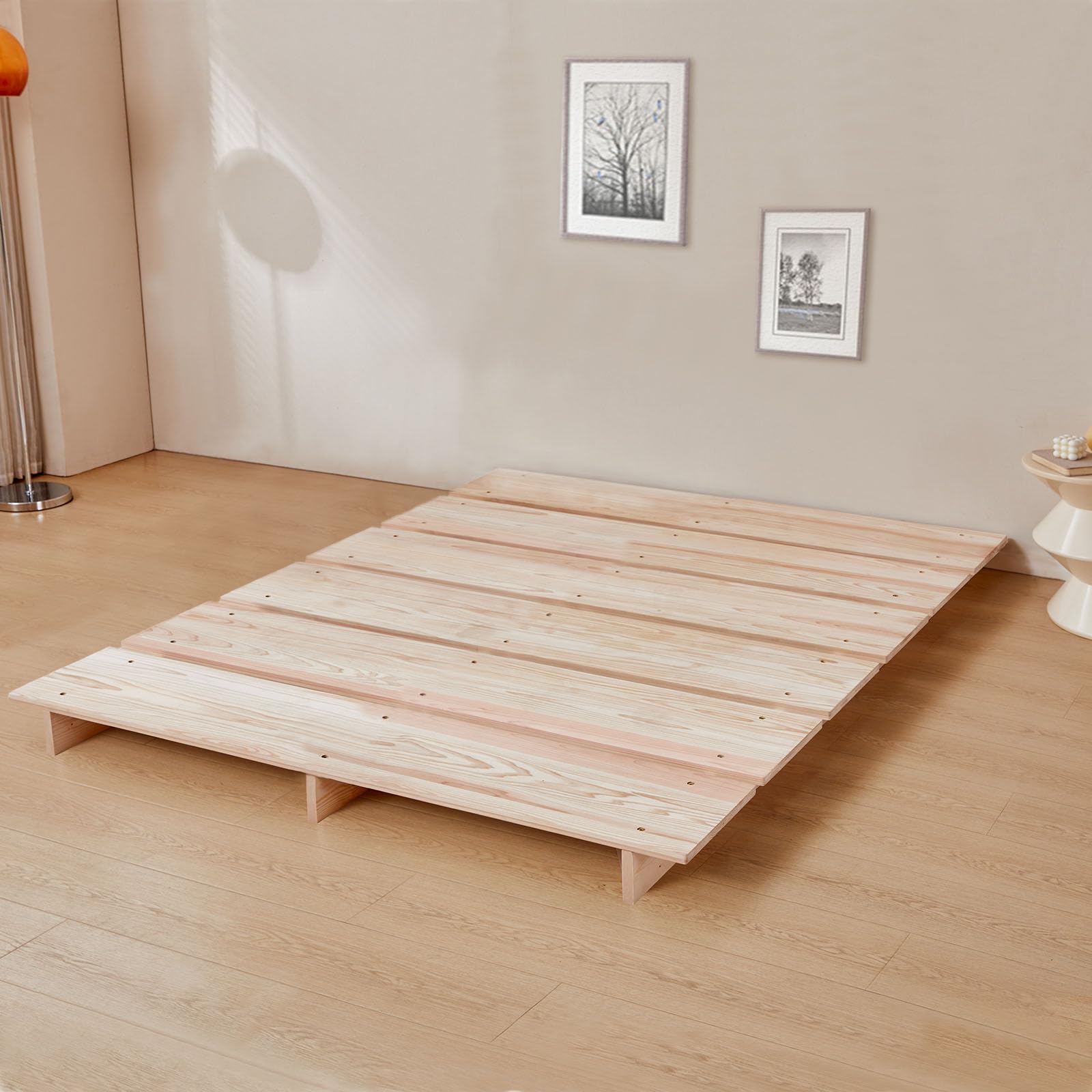 Amazon｜良木久印 ベッド シングル ベッドフレーム すのこベッド