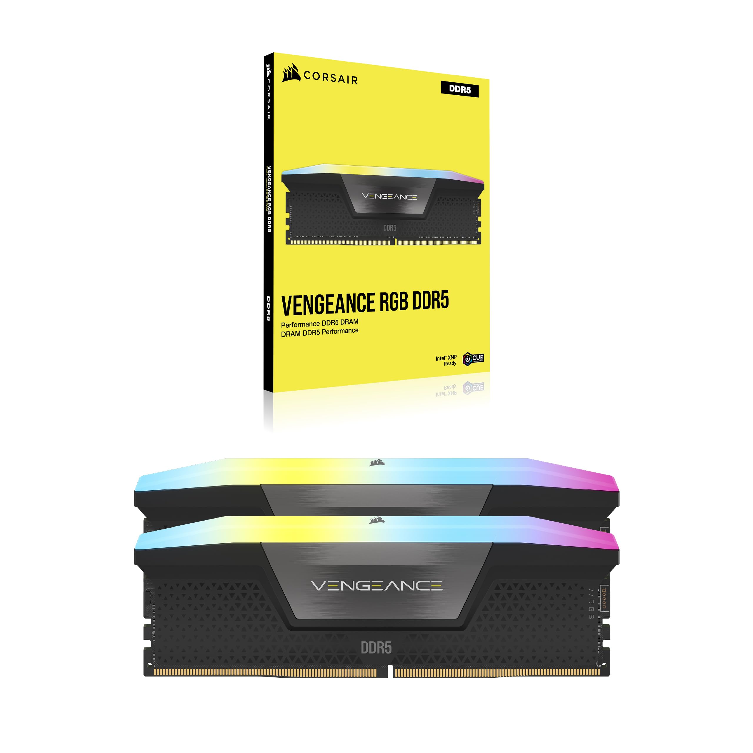 Amazon | CORSAIR DDR5-6400MHz デスクトップPC用メモリVENGEANCE RGB