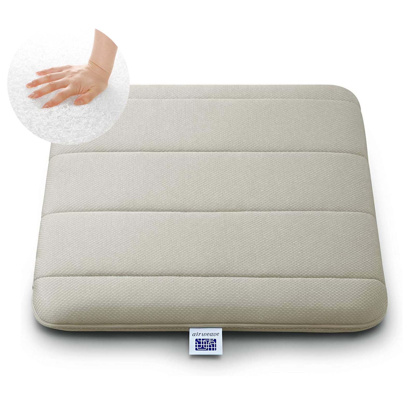 Amazon.co.jp: エアウィーヴ(airweave) クッション グレー 高反発