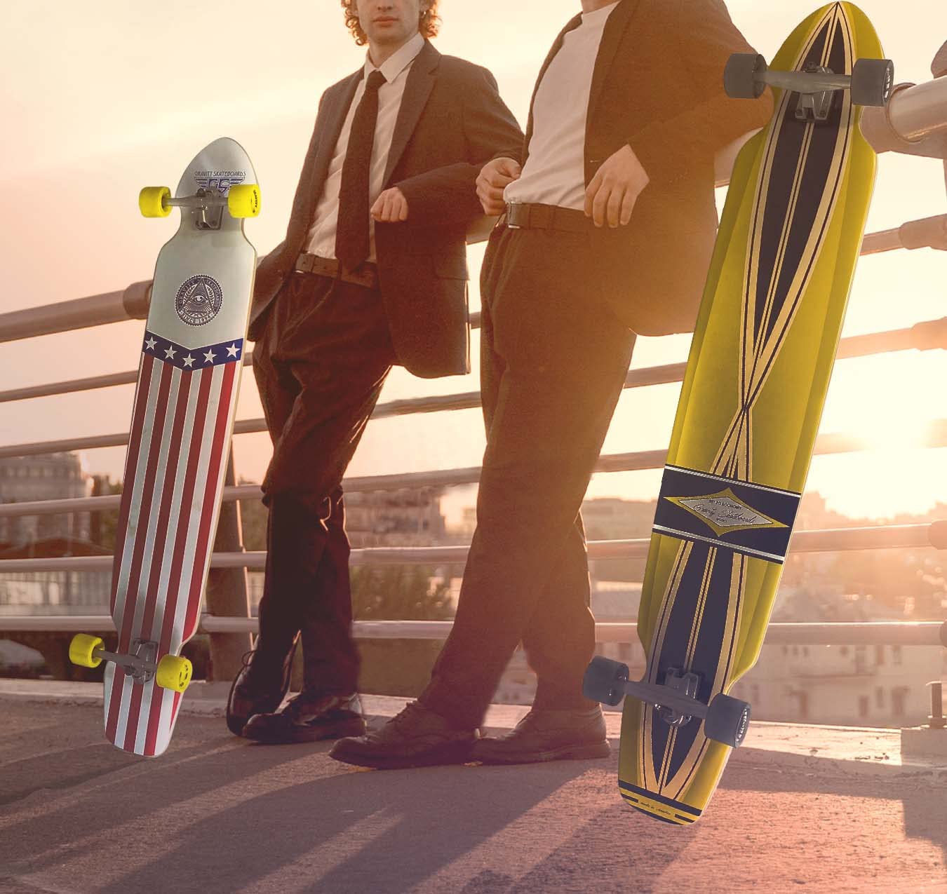 Amazon.co.jp: Gravity ロングボード スケートボード クルージング