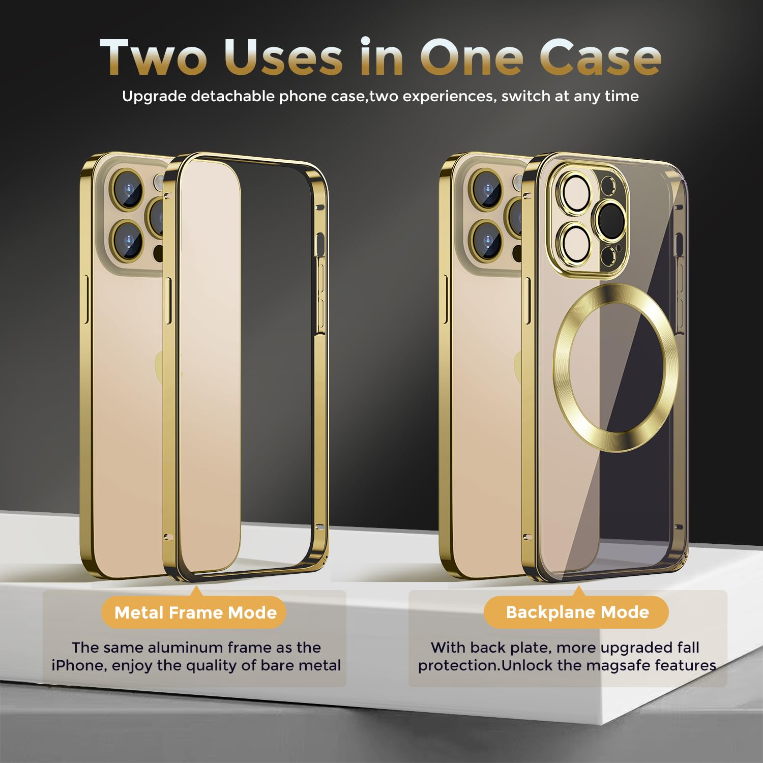 Amazon.co.jp: メタル磁気クリアケース iPhone 12 Pro Max用 [Magsafe