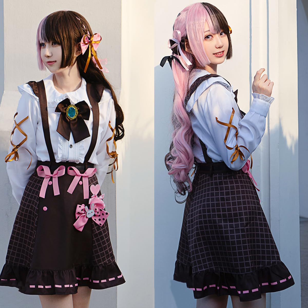 Amazon.co.jp: [YAYANA]橘ひなの Hinanoコスプレ 衣装 制服 ウイッグ