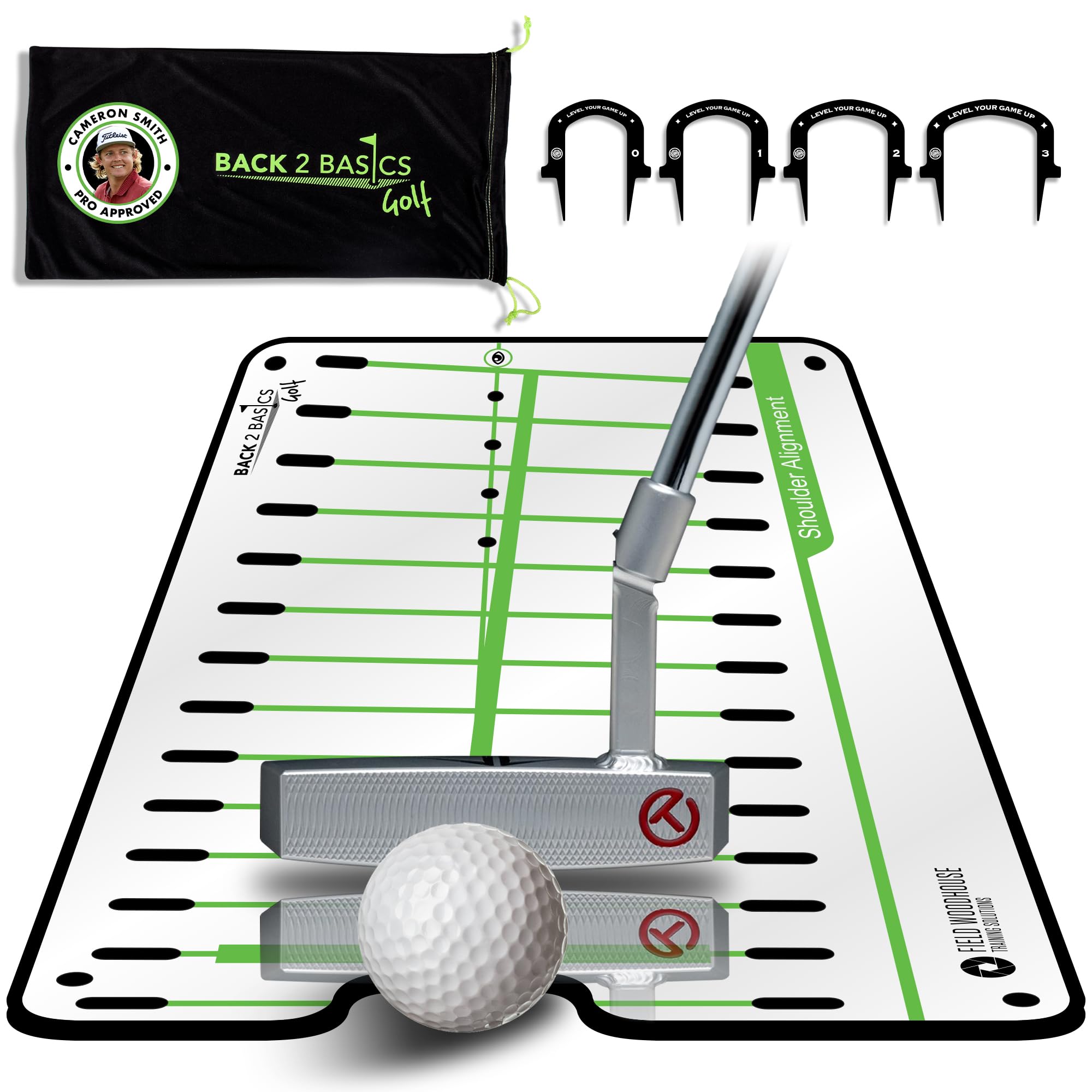 Back 2 Basics Golf | Pro Path Golf Putting Alignment Mirror