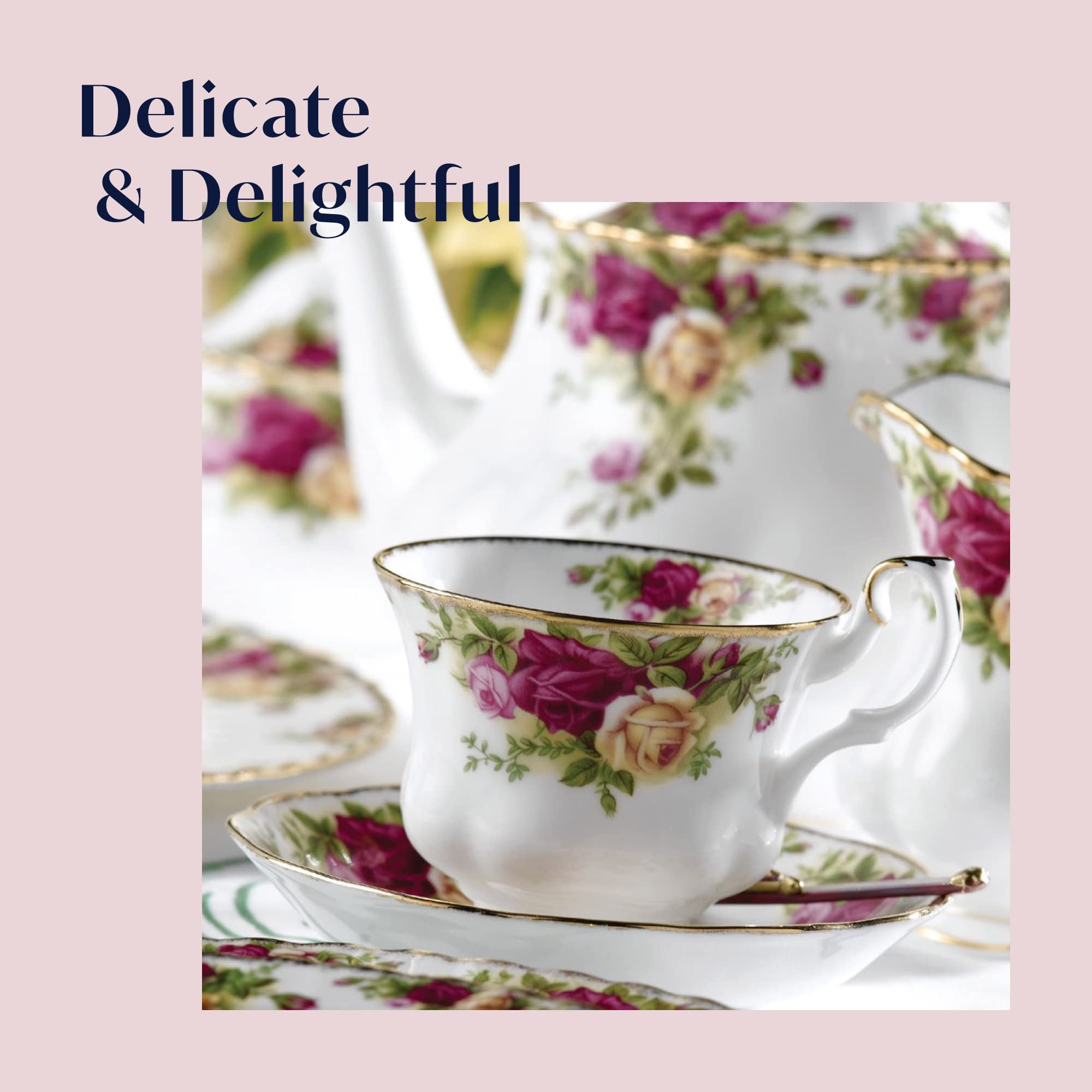 Amazon｜ロイヤルアルバート オールドカントリーローズ ティーカップ