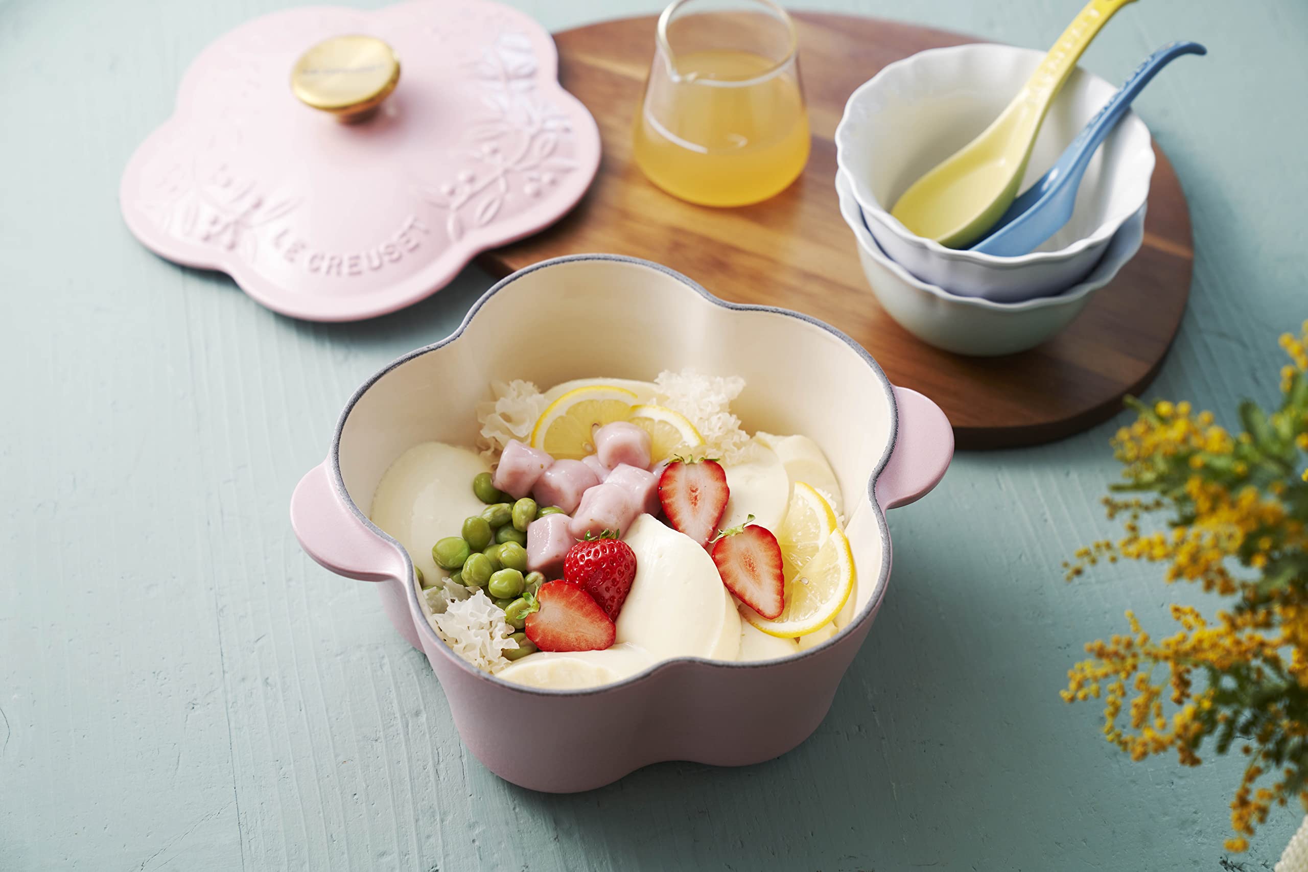 Amazon｜ル・クルーゼ(Le creuset) れんげ レインボー ネオ・レンゲ (5