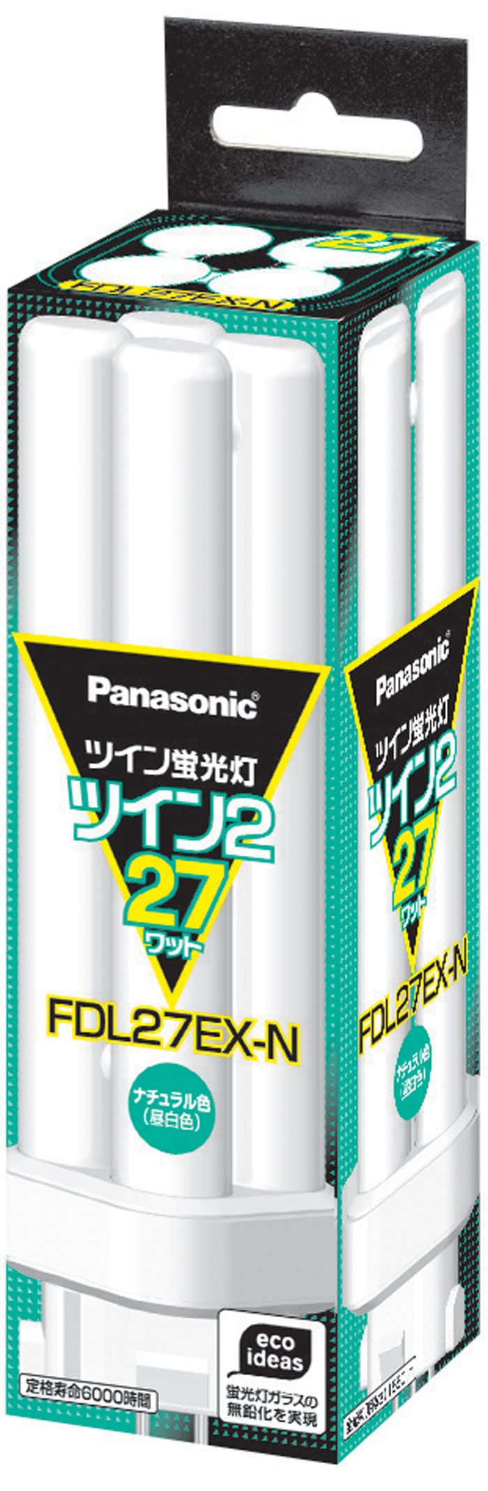 Amazon | パナソニック ツイン蛍光灯 27形 ツイン2 パルック色