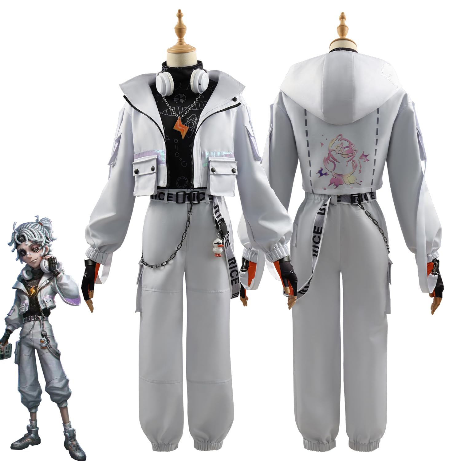 Amazon.co.jp: Identity V 第五人格 囚人 コスプレ衣装 ルカ・バルサー