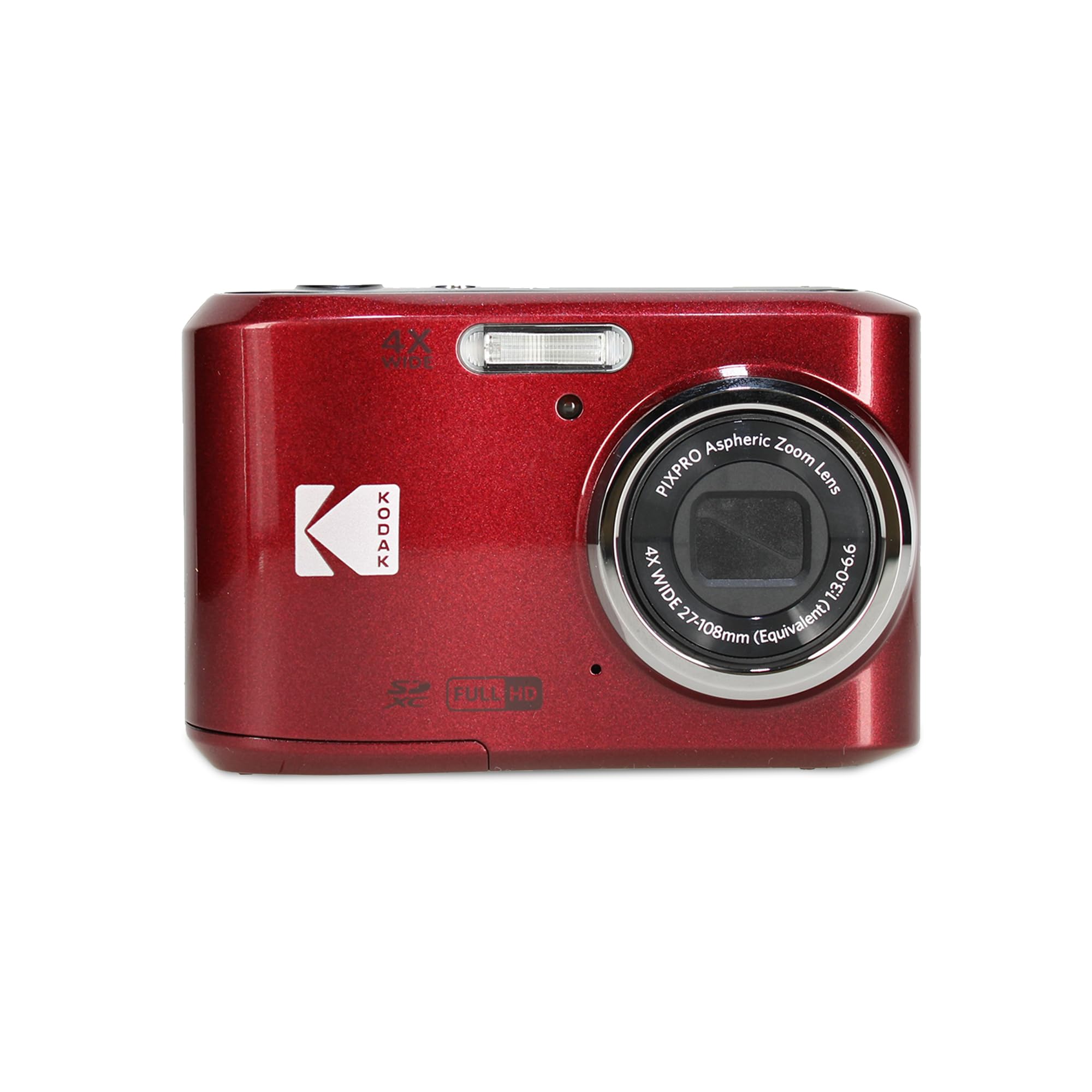 Amazon.com : Kodak Pixpro FZ45 Digital Camera (Red) Bundle
