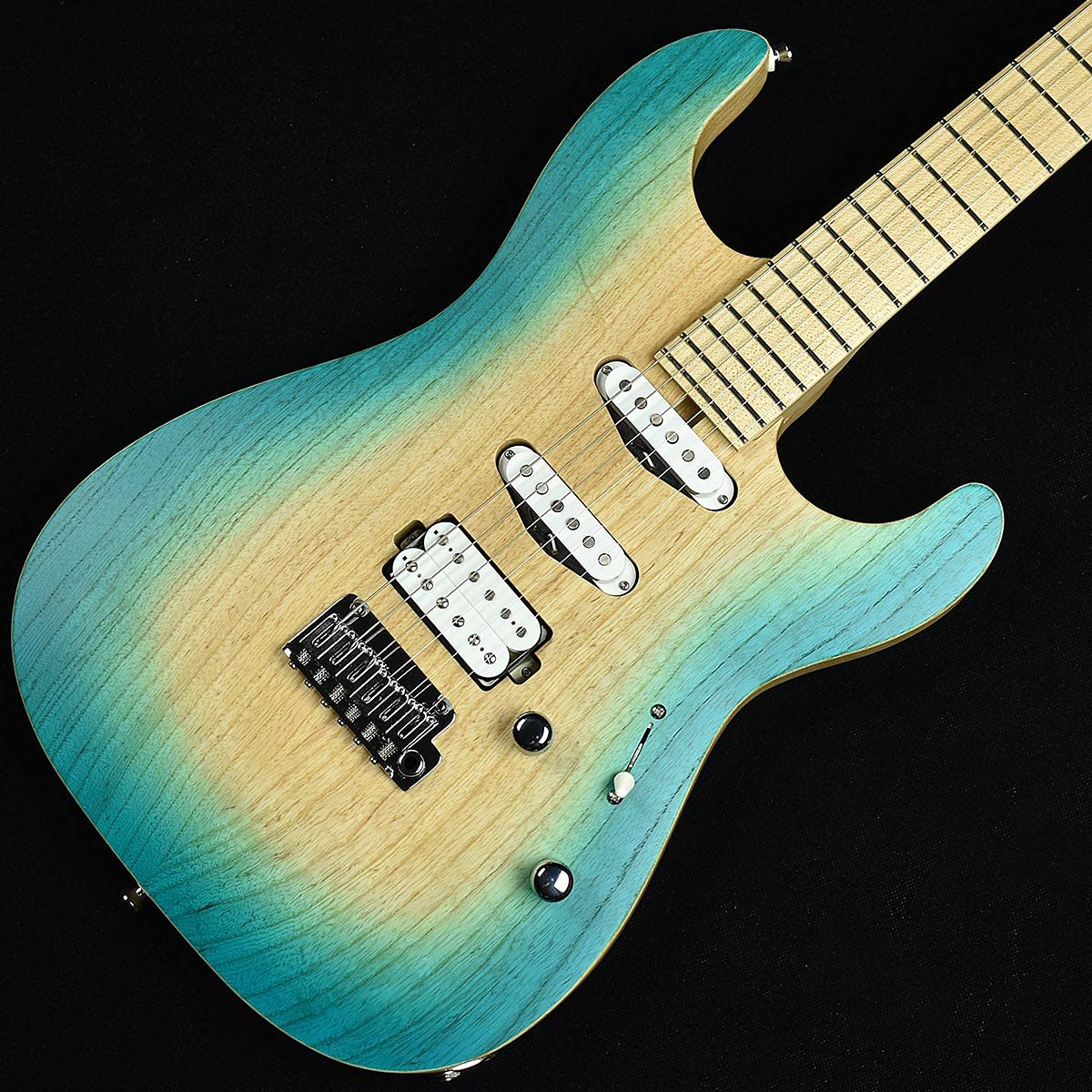 Amazon | SAITO GUITARS S-622 Ash/Maple SSH MH Mornig Glory S/N