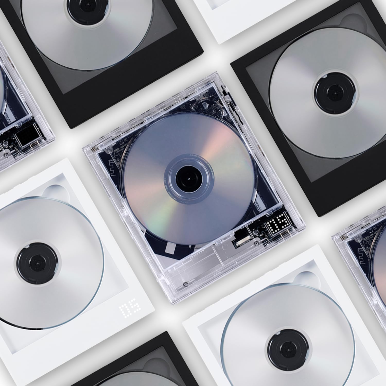 Amazon.co.jp: [ km5 ] CDプレーヤー ポータブル/壁掛け [Instant Disk