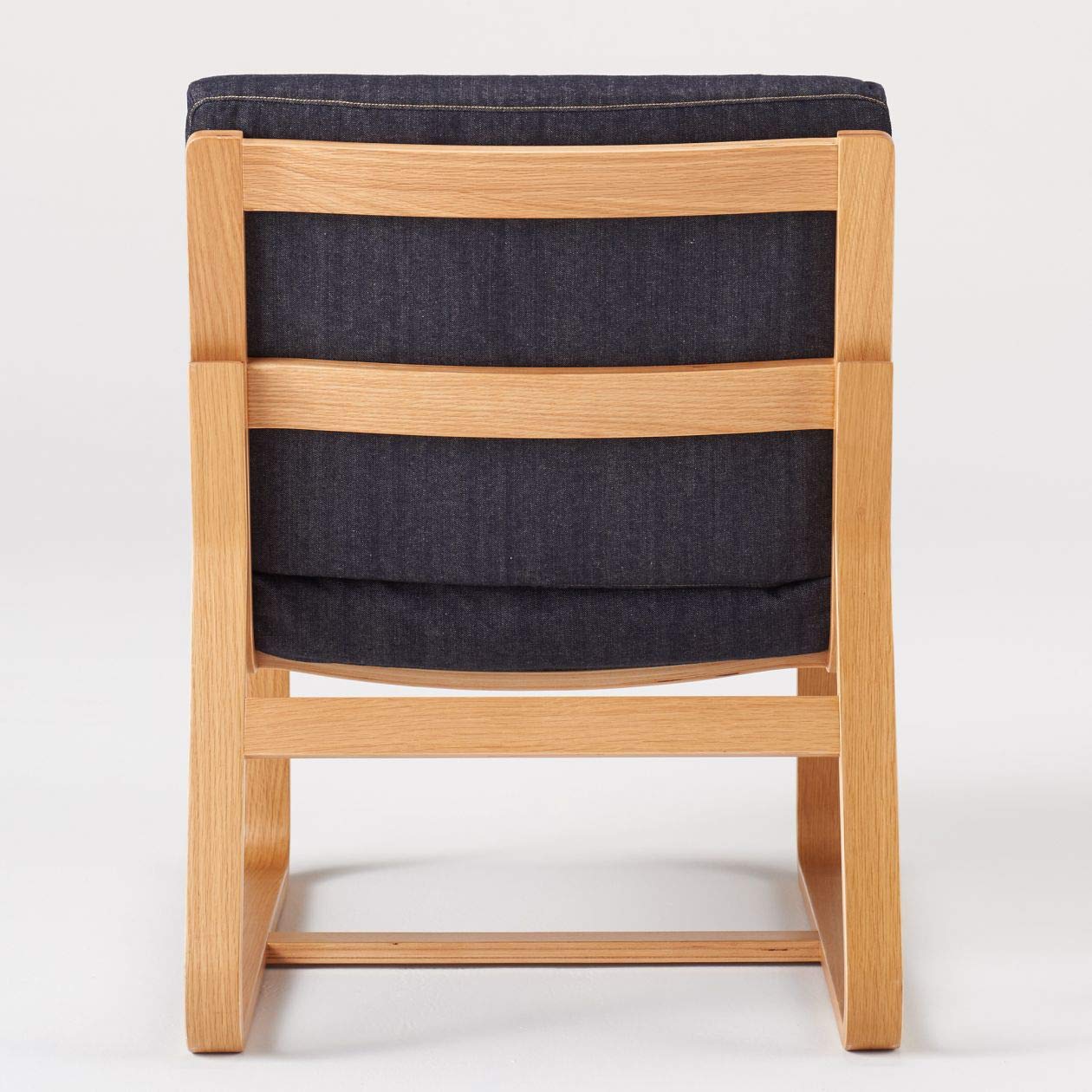 Amazon｜無印良品 綿デニムリビングでもダイニングでもつかえるソファ