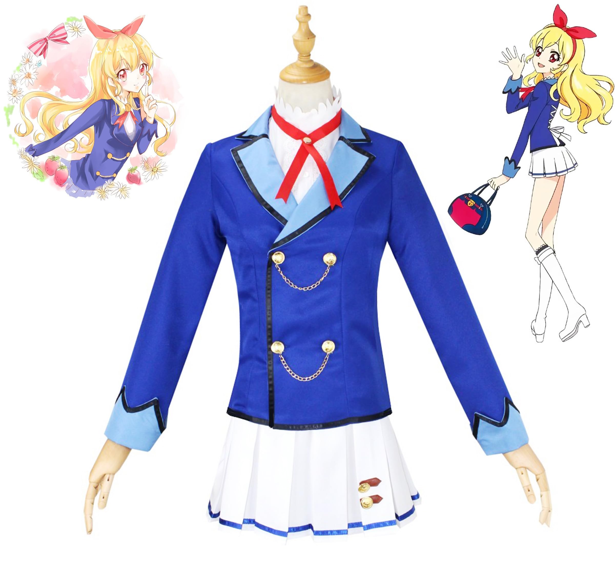 Amazon.co.jp: アイカツ スターライト学園制服 星宮いちご 豪華