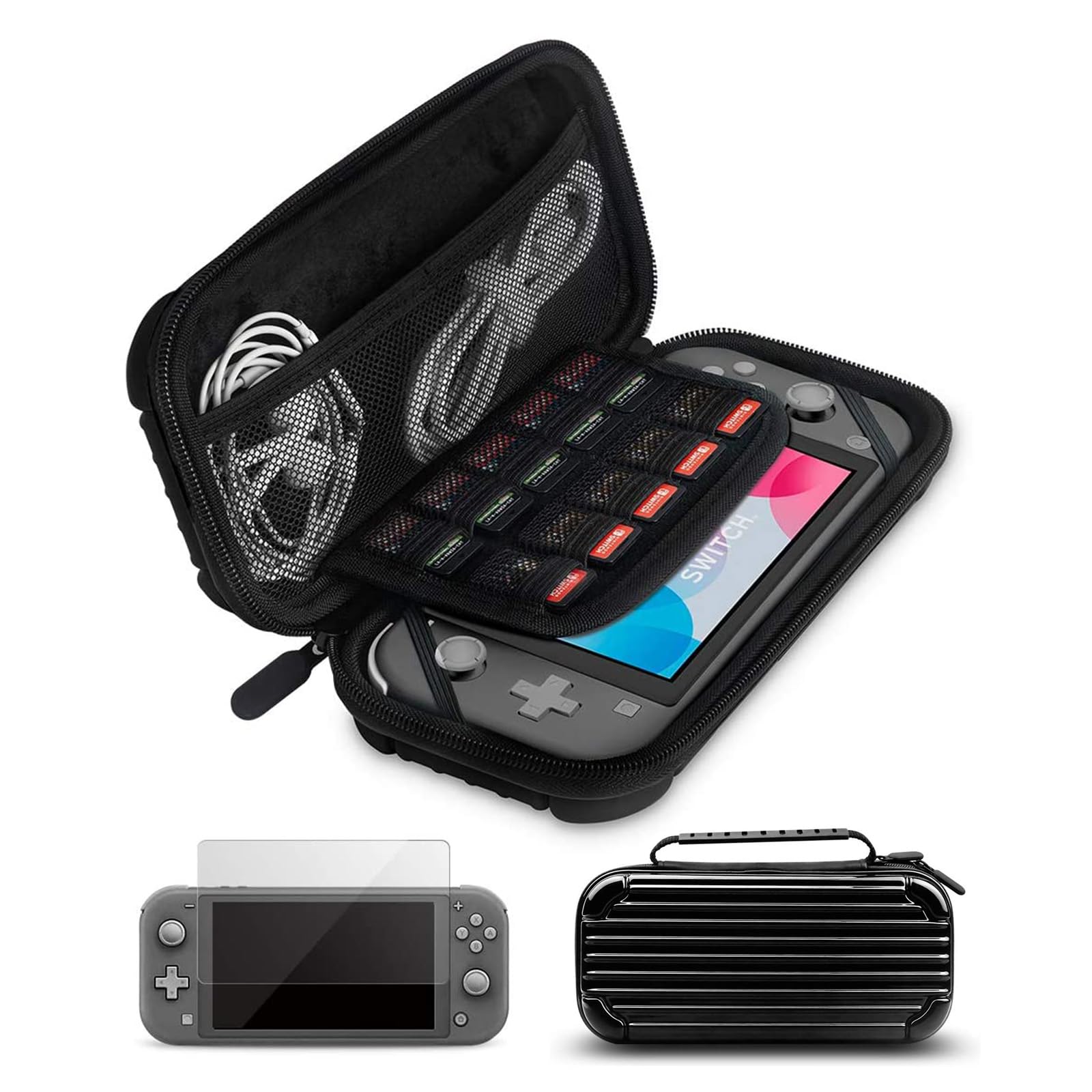 Amazon.com: CALLCASE Carrying Case for Switch Lite with Glass