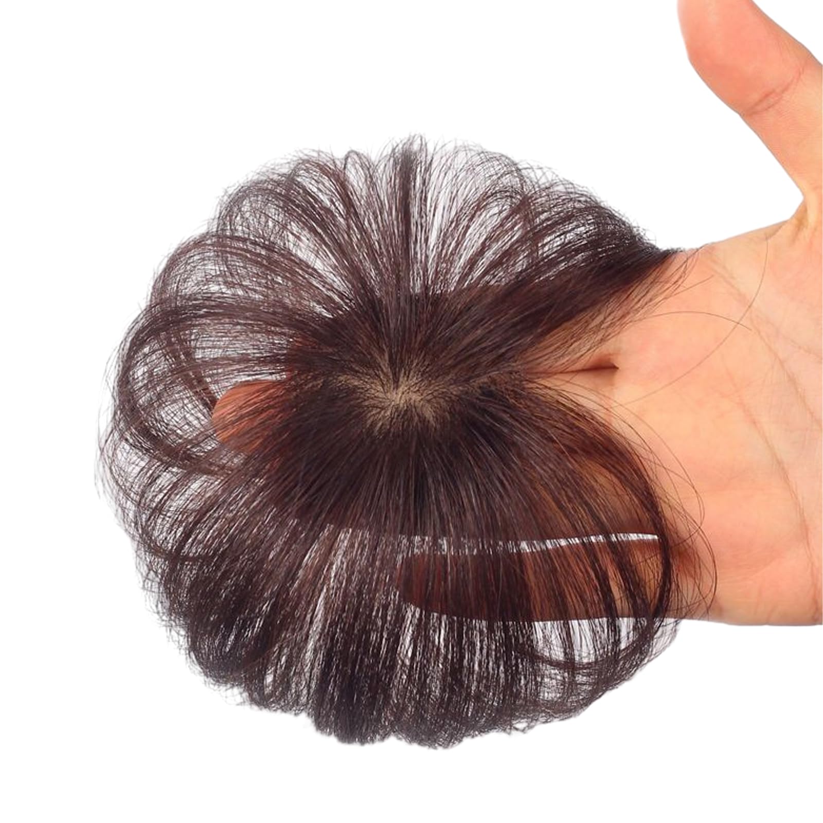 Amazon.co.jp: 部分ウィッグ 自然軽薄使いやすい チャチャ ウィッグ頭
