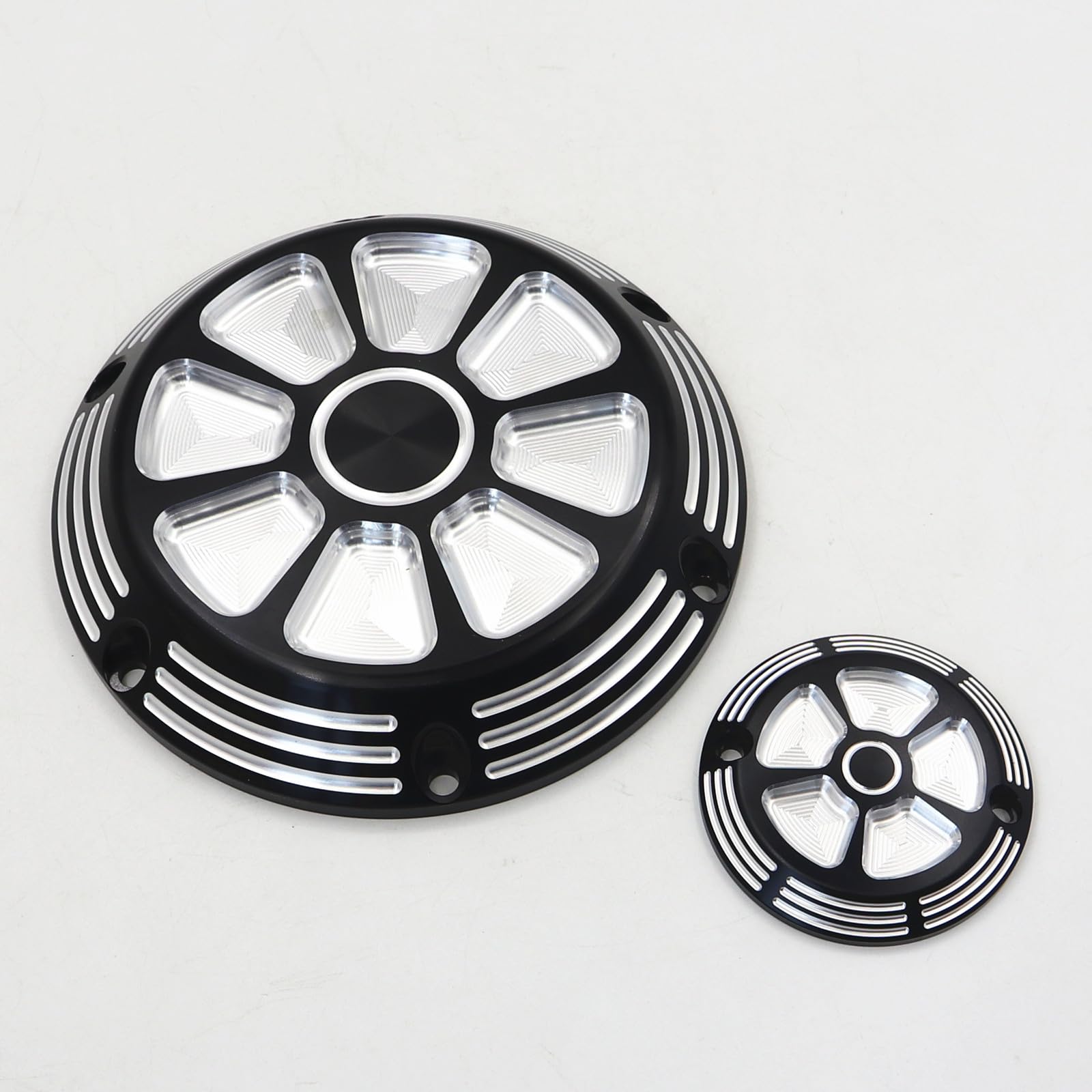 CBCTOC Black Derby Cover And Timing Cover For Harley 2004-2020 XL