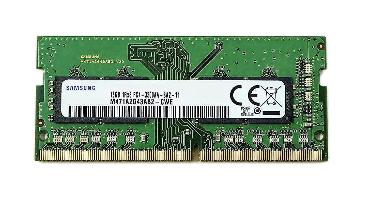 Amazon.co.jp: Samsung SODIMM 16GB PC4 3200 DDR4 1Rx8 M471A2G43AB2