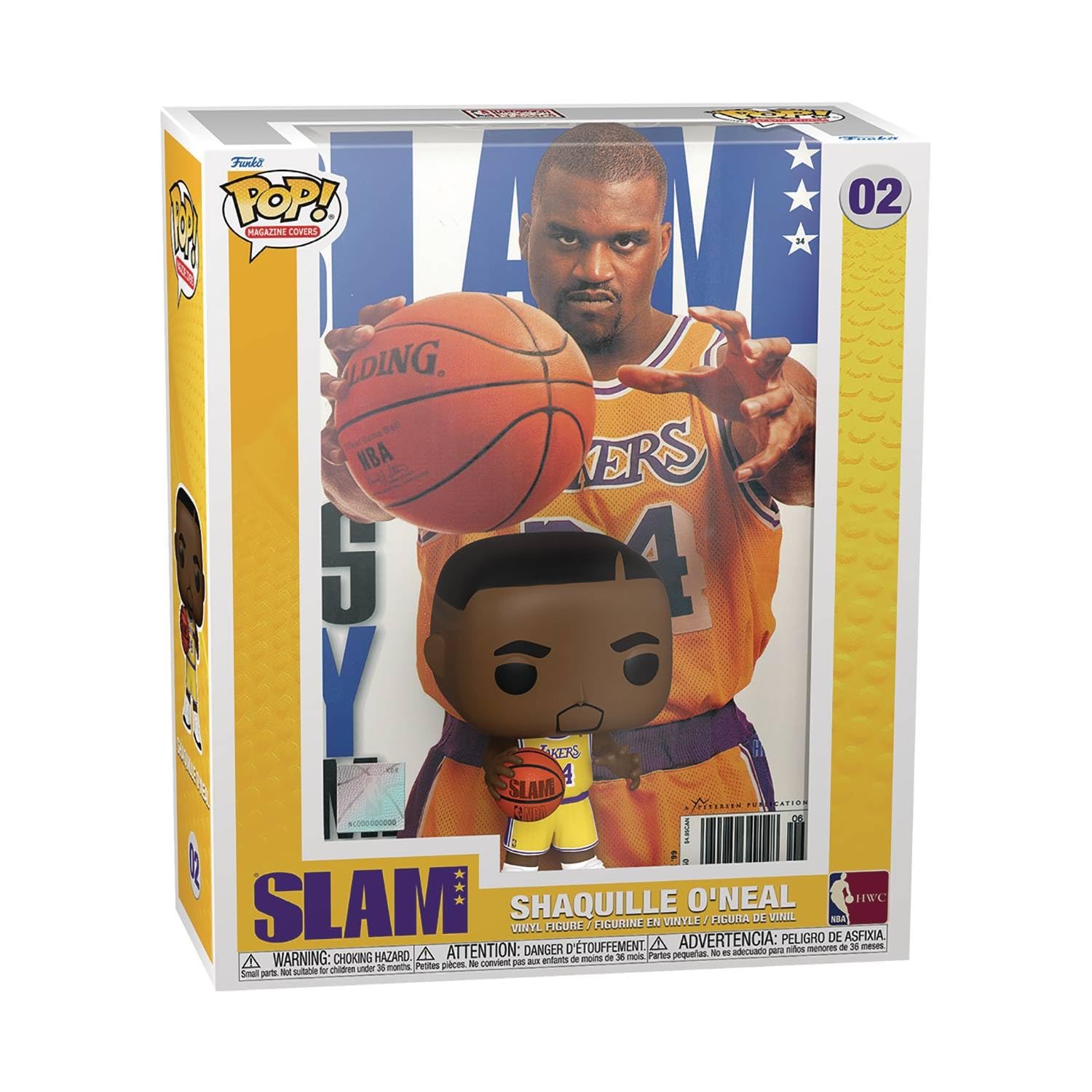 Amazon.com: Funko Pop! NBA Cover: SLAM - Shaquille O'Neal : Funko