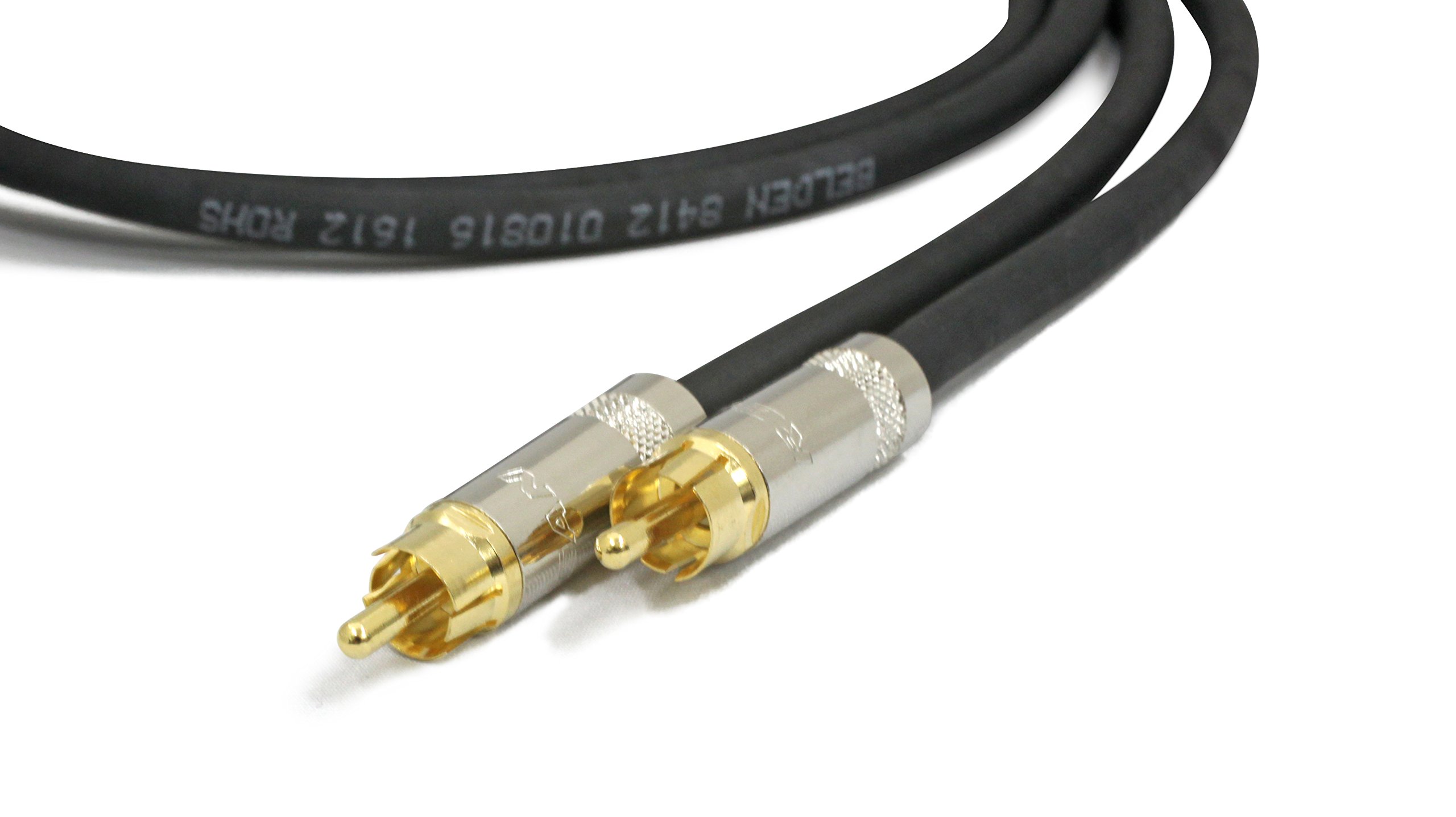 Amazon | プロケーブル 【米国製】BELDEN ベルデン 8412(黒) RCA-RCA