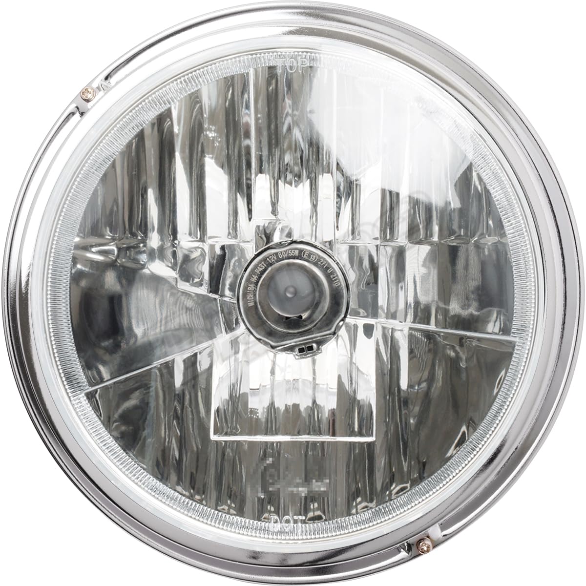 Amazon | BigOne バイク ヘッドライト 8インチ マルチリフレクター H4