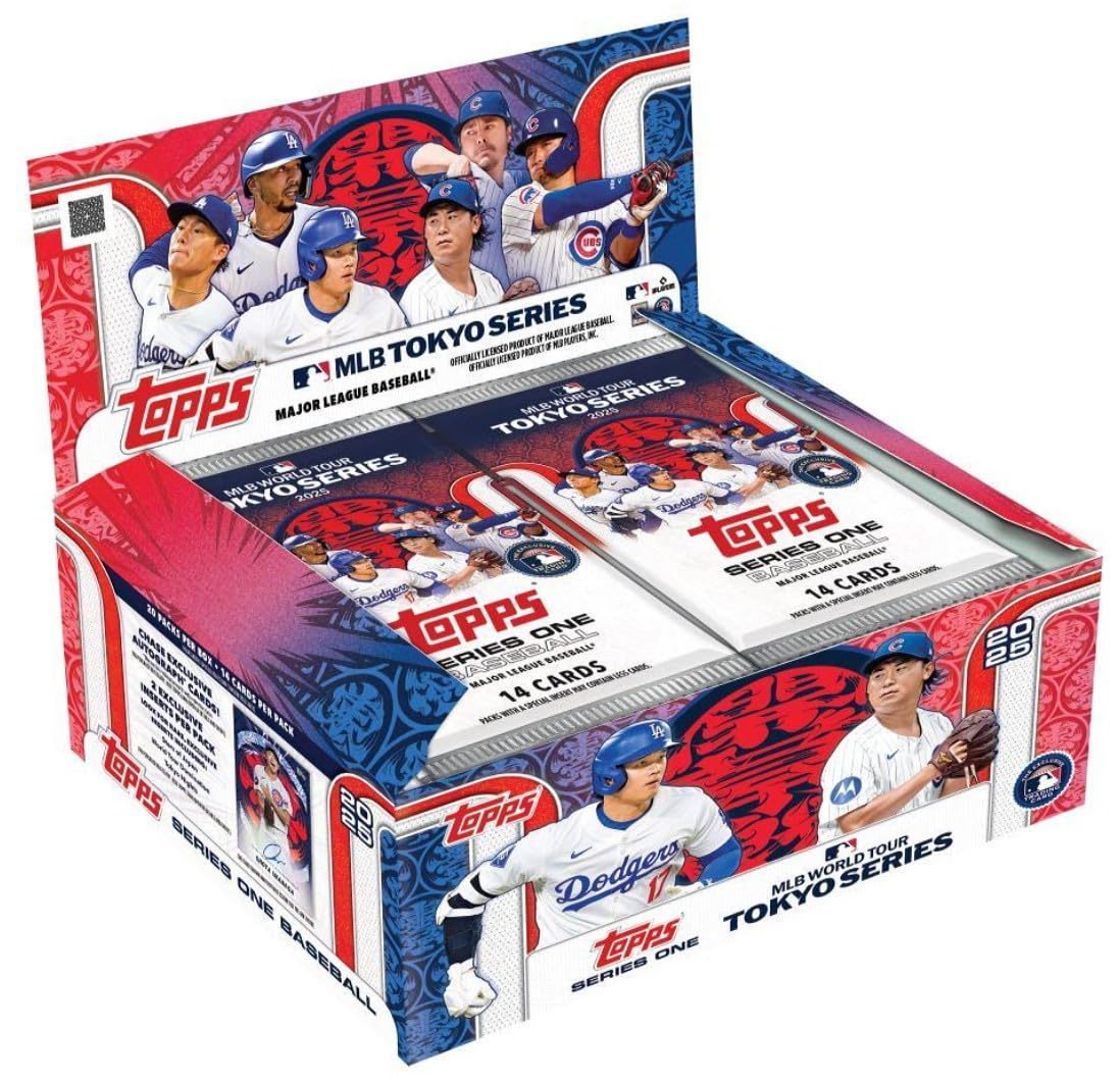 Amazon.co.jp: TOPPS MLB TOKYO SERIES 2025 SERIES ONE DISPLAY BOX