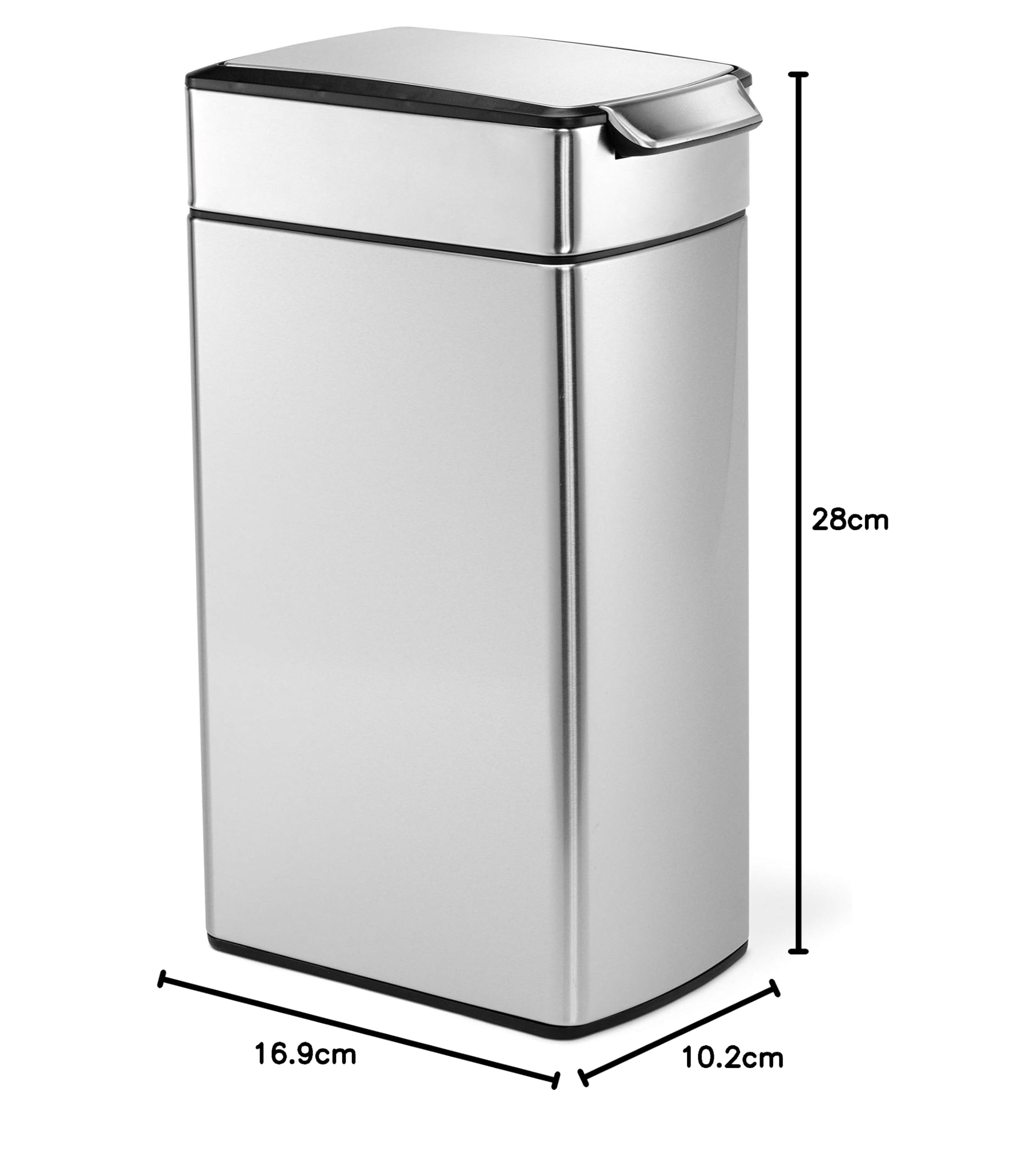 Amazon.co.jp: シンプルヒューマン ゴミ箱 スリム 40リットル